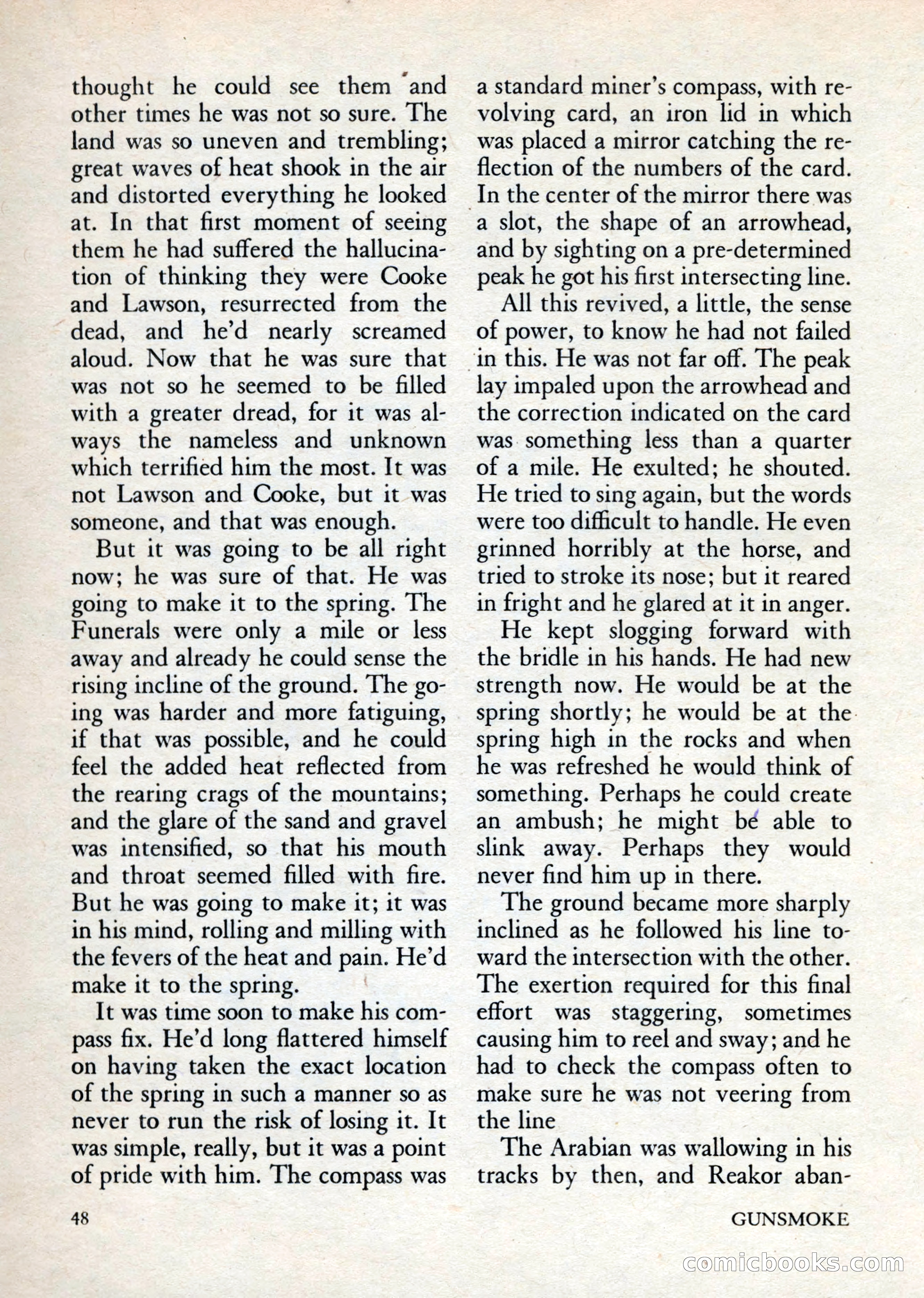 Gunsmoke, Volume 1, Number 1 — page 50 of 148