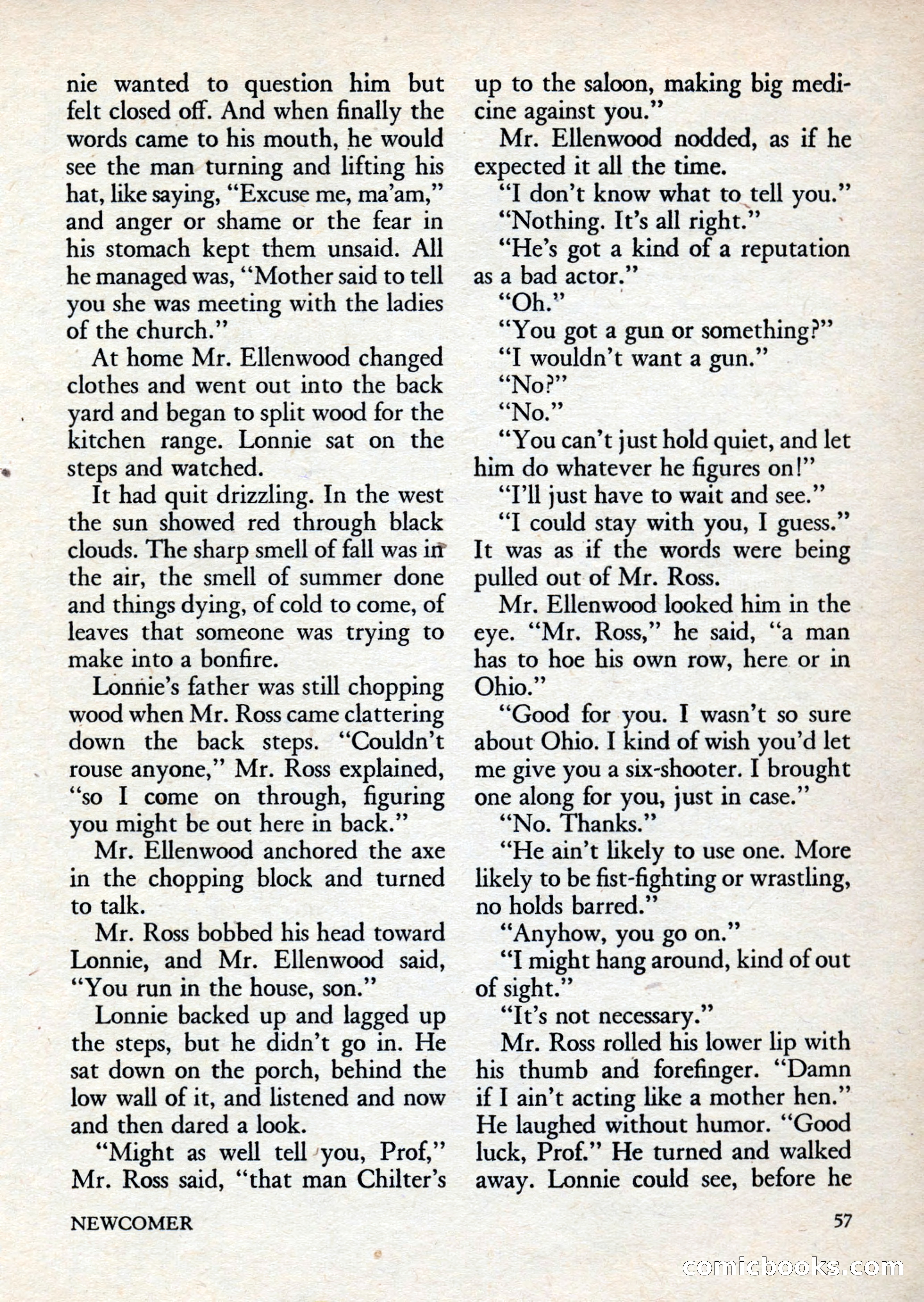 Gunsmoke, Volume 1, Number 1 — page 59 of 148