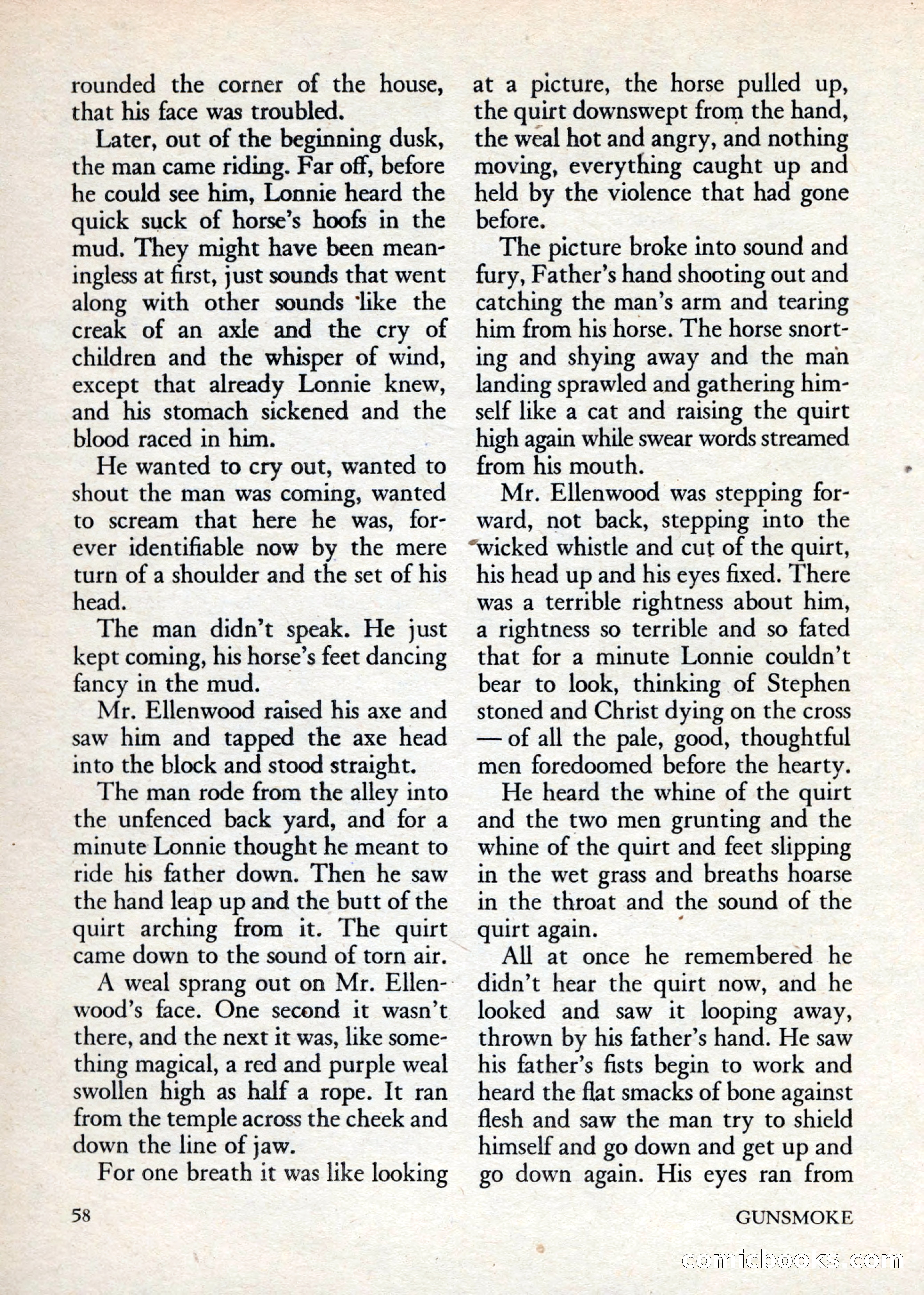 Gunsmoke, Volume 1, Number 1 — page 60 of 148