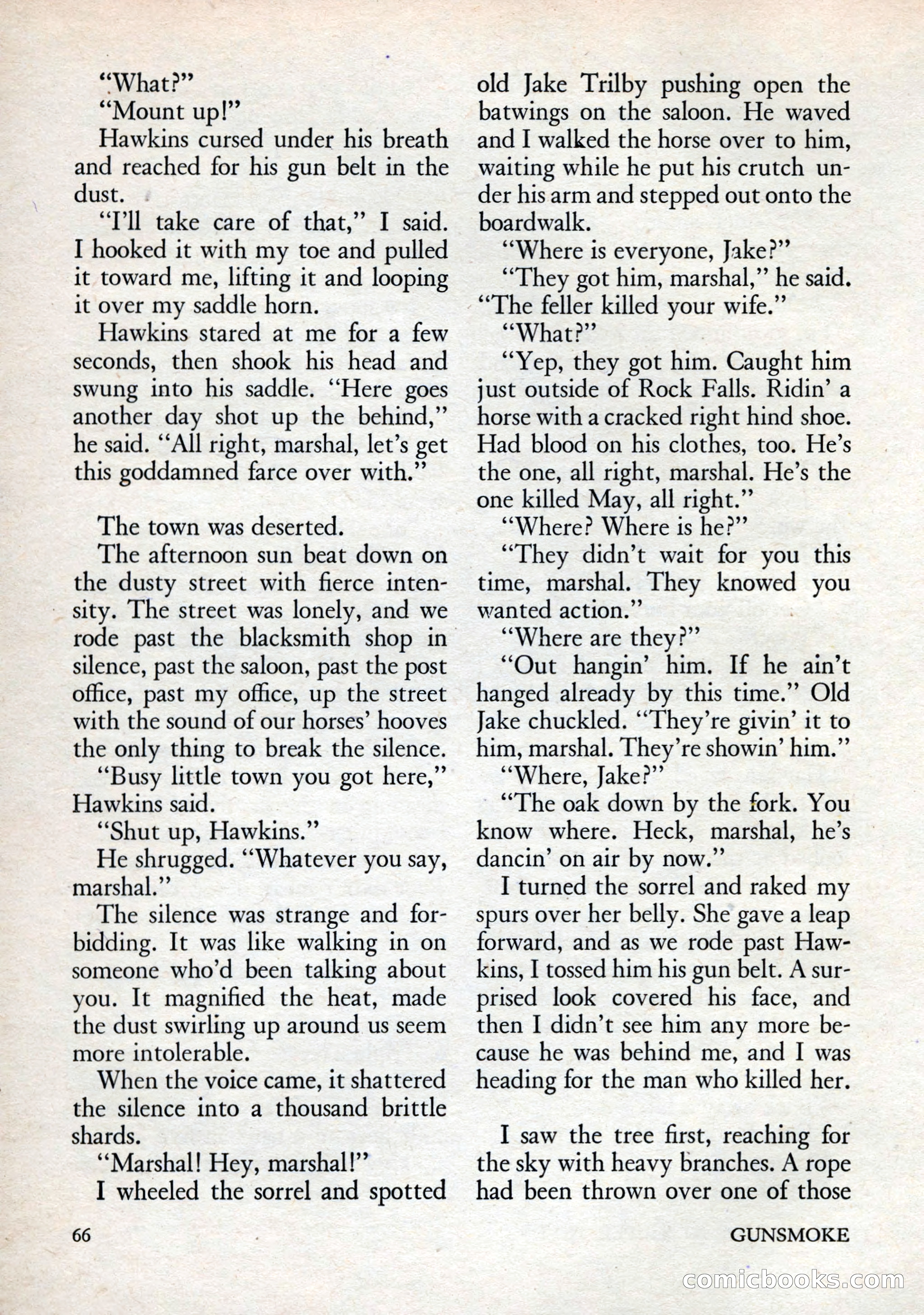 Gunsmoke, Volume 1, Number 1 — page 68 of 148