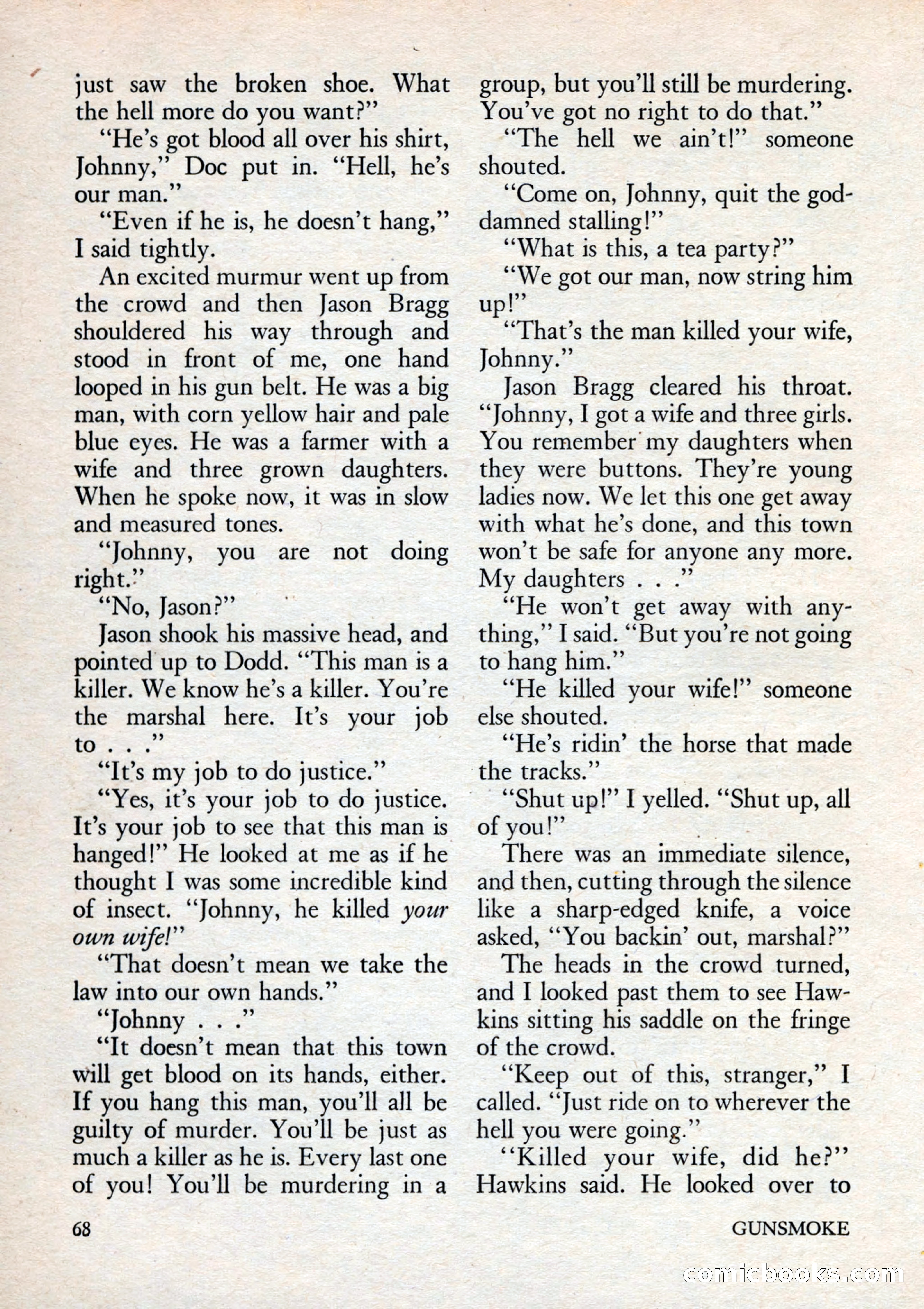 Gunsmoke, Volume 1, Number 1 — page 70 of 148