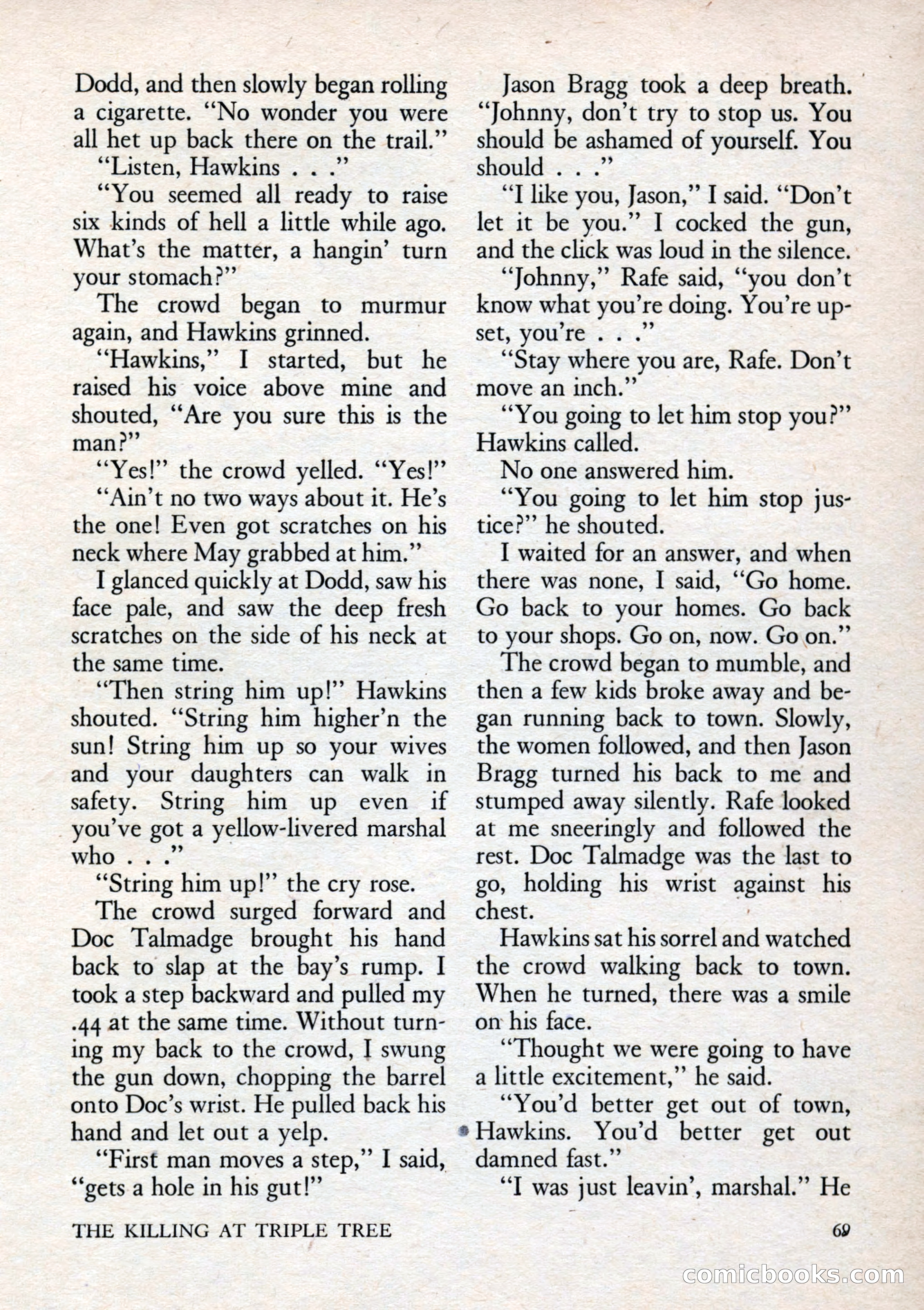 Gunsmoke, Volume 1, Number 1 — page 71 of 148