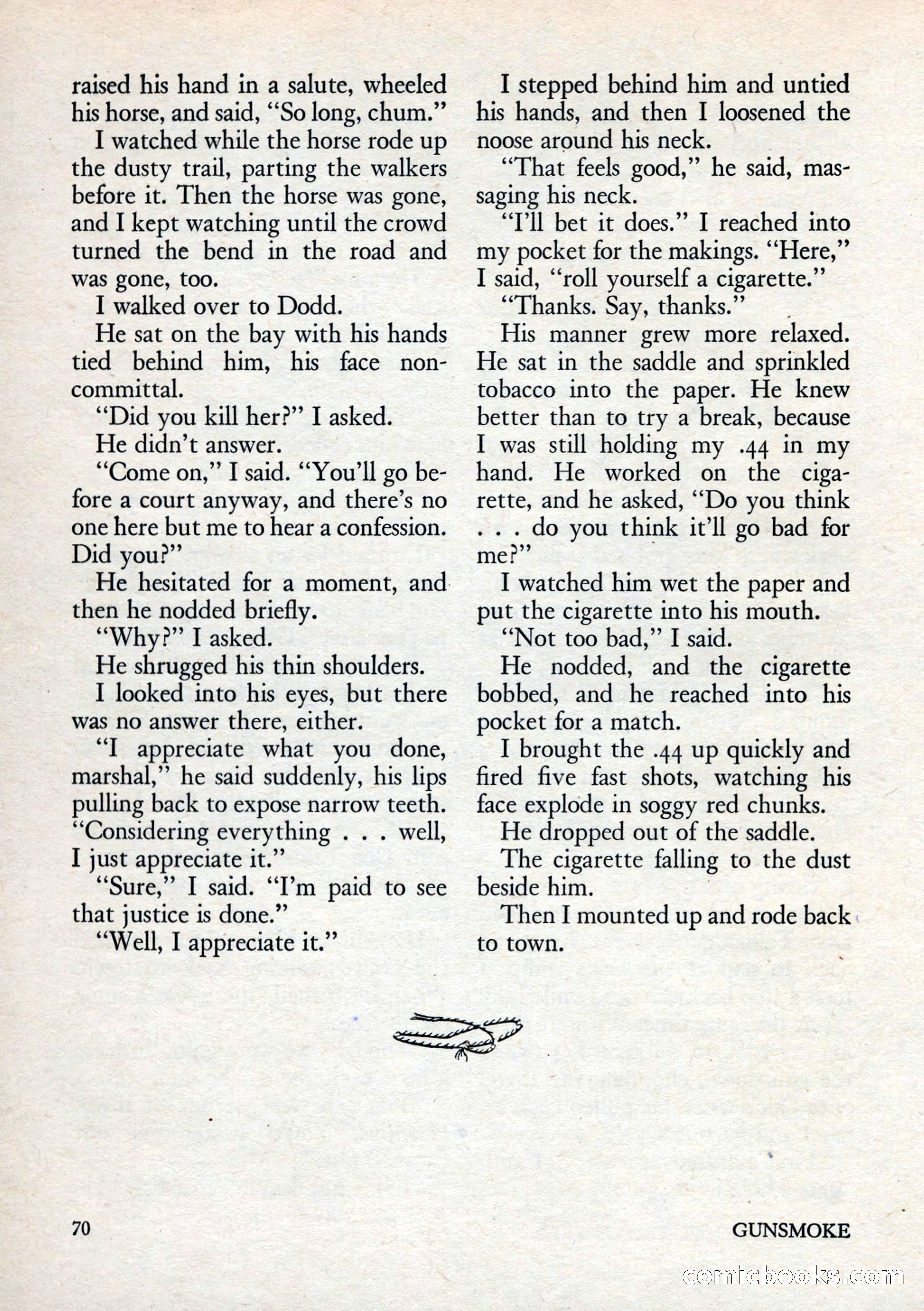 Gunsmoke, Volume 1, Number 1 — page 72 of 148