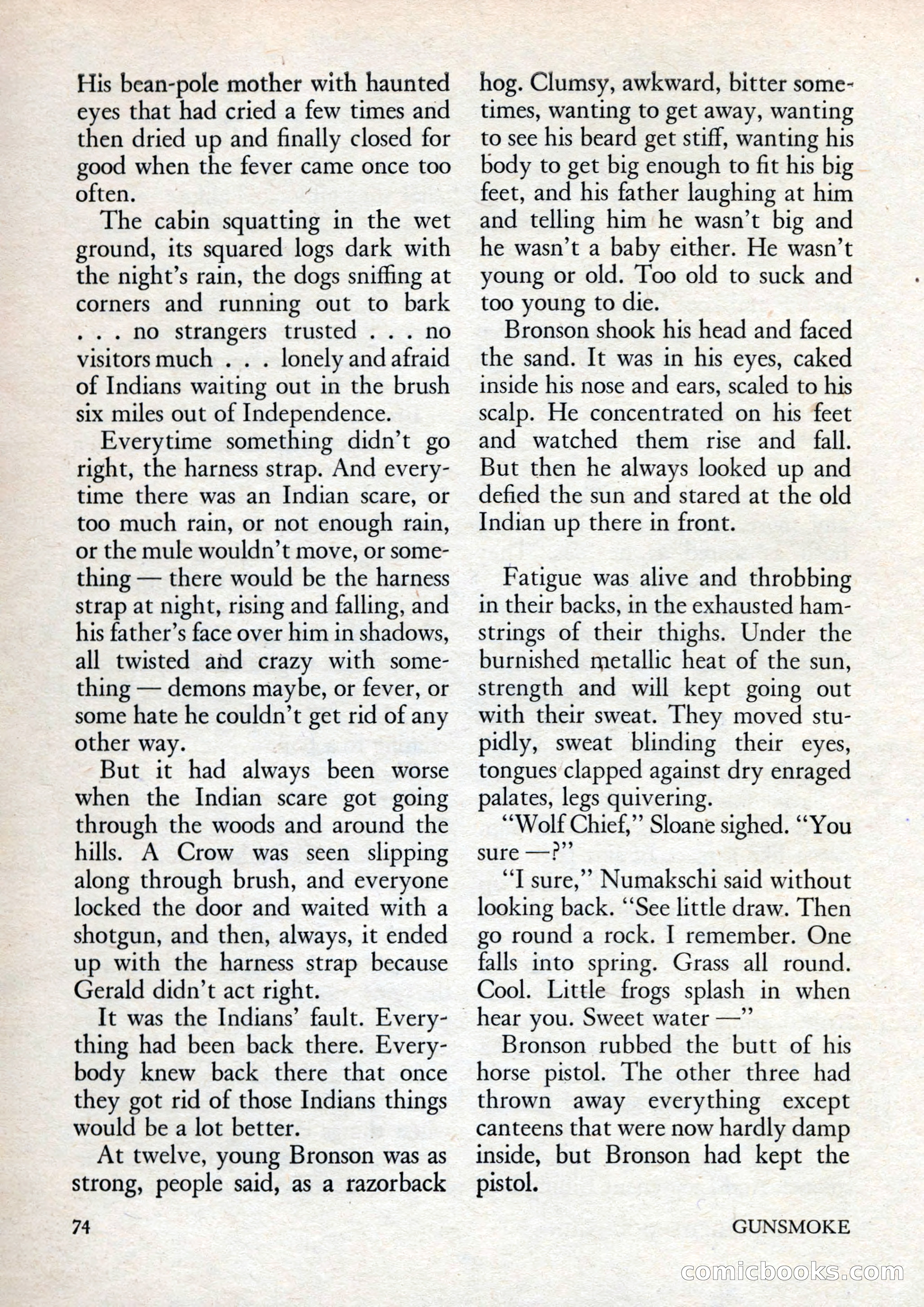 Gunsmoke, Volume 1, Number 1 — page 76 of 148