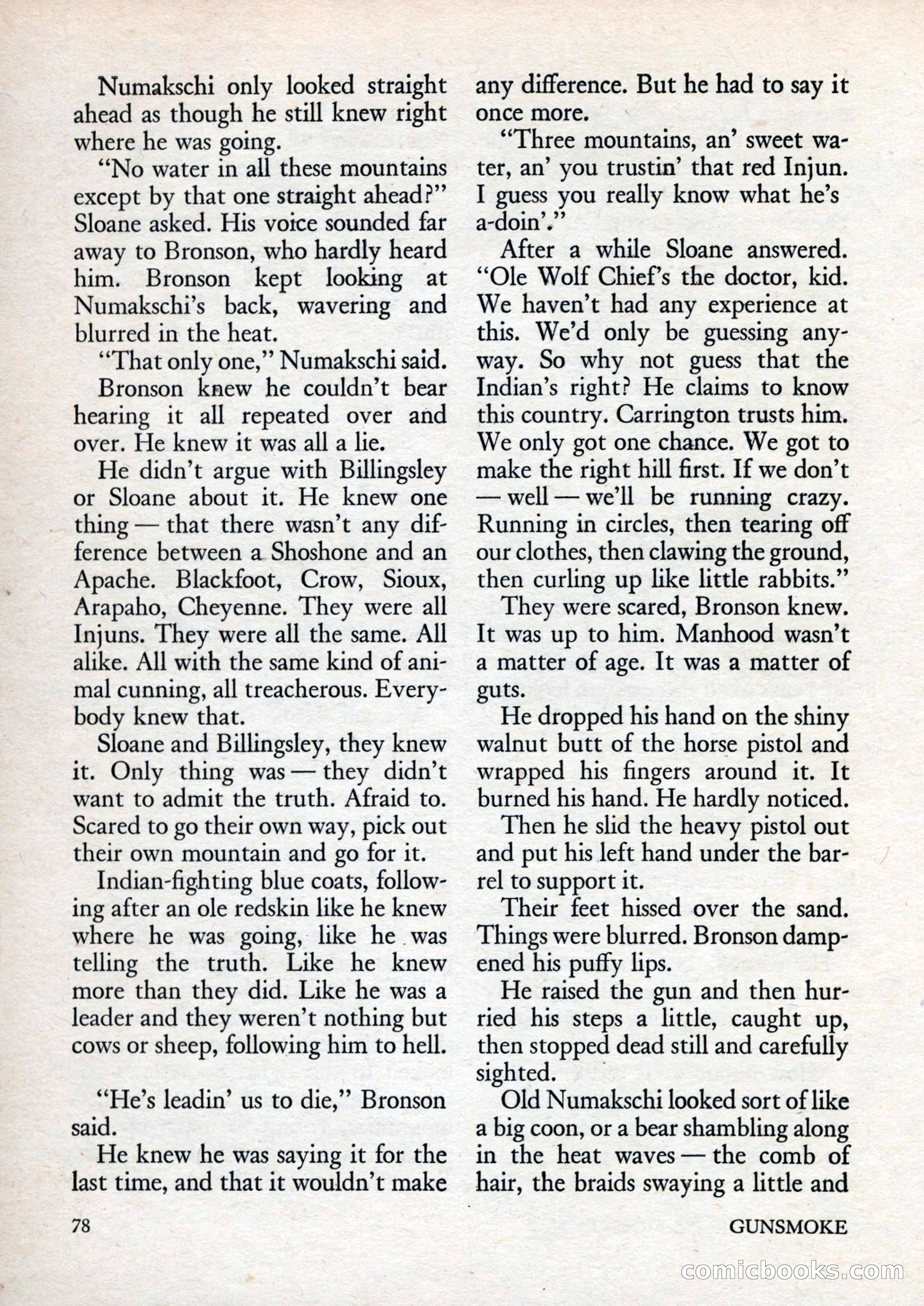 Gunsmoke, Volume 1, Number 1 — page 80 of 148