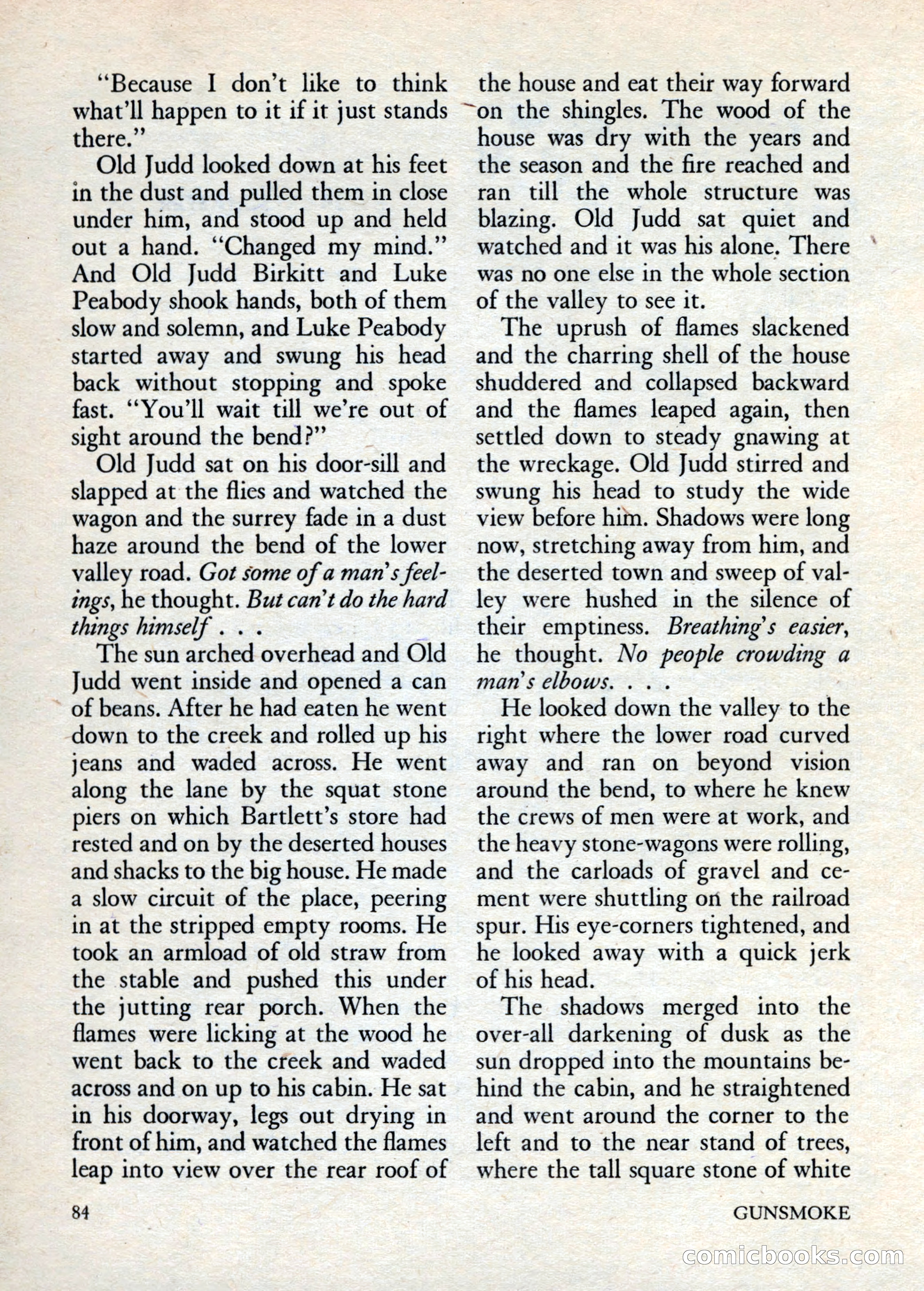 Gunsmoke, Volume 1, Number 1 — page 86 of 148