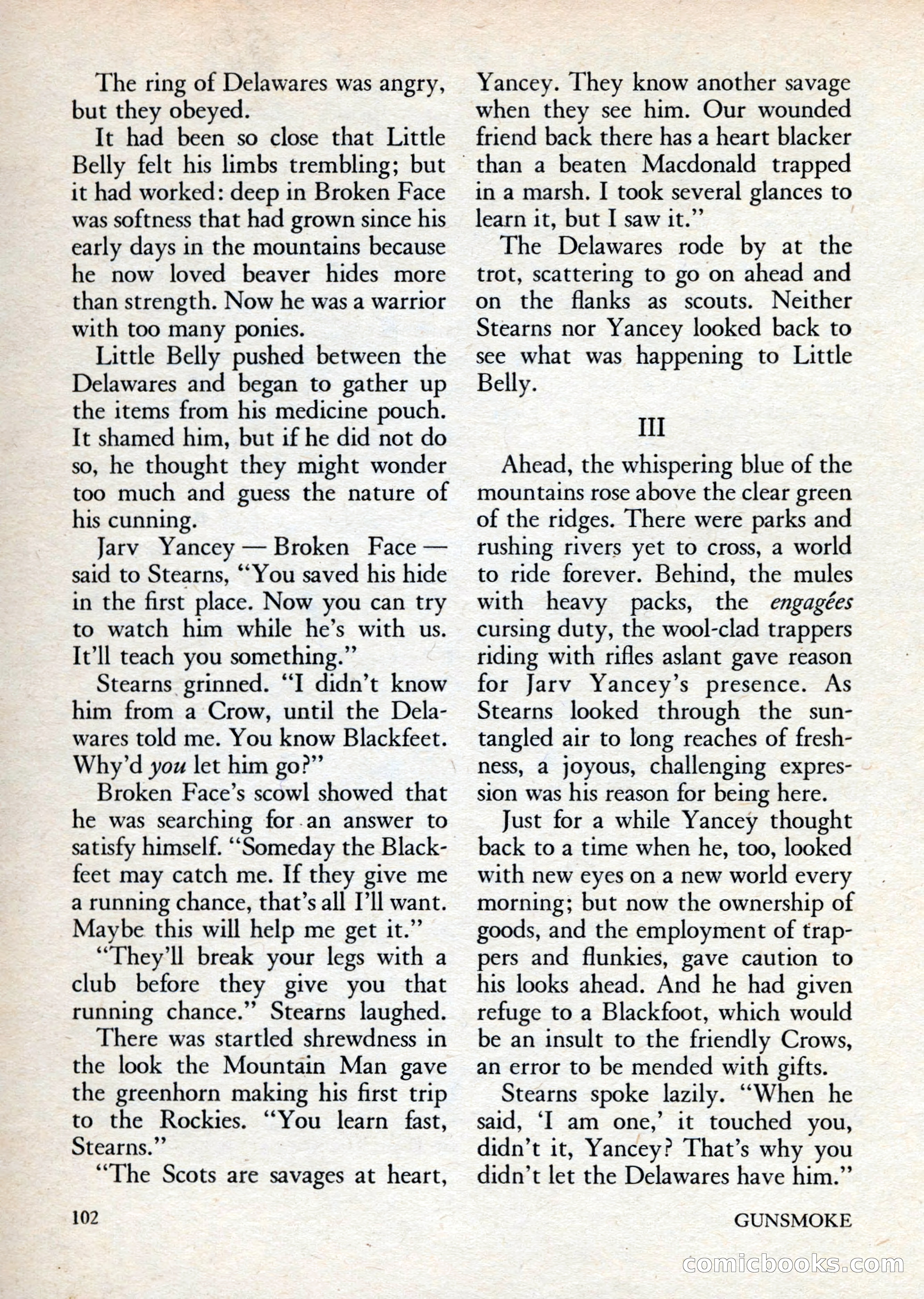 Gunsmoke, Volume 1, Number 1 — page 104 of 148