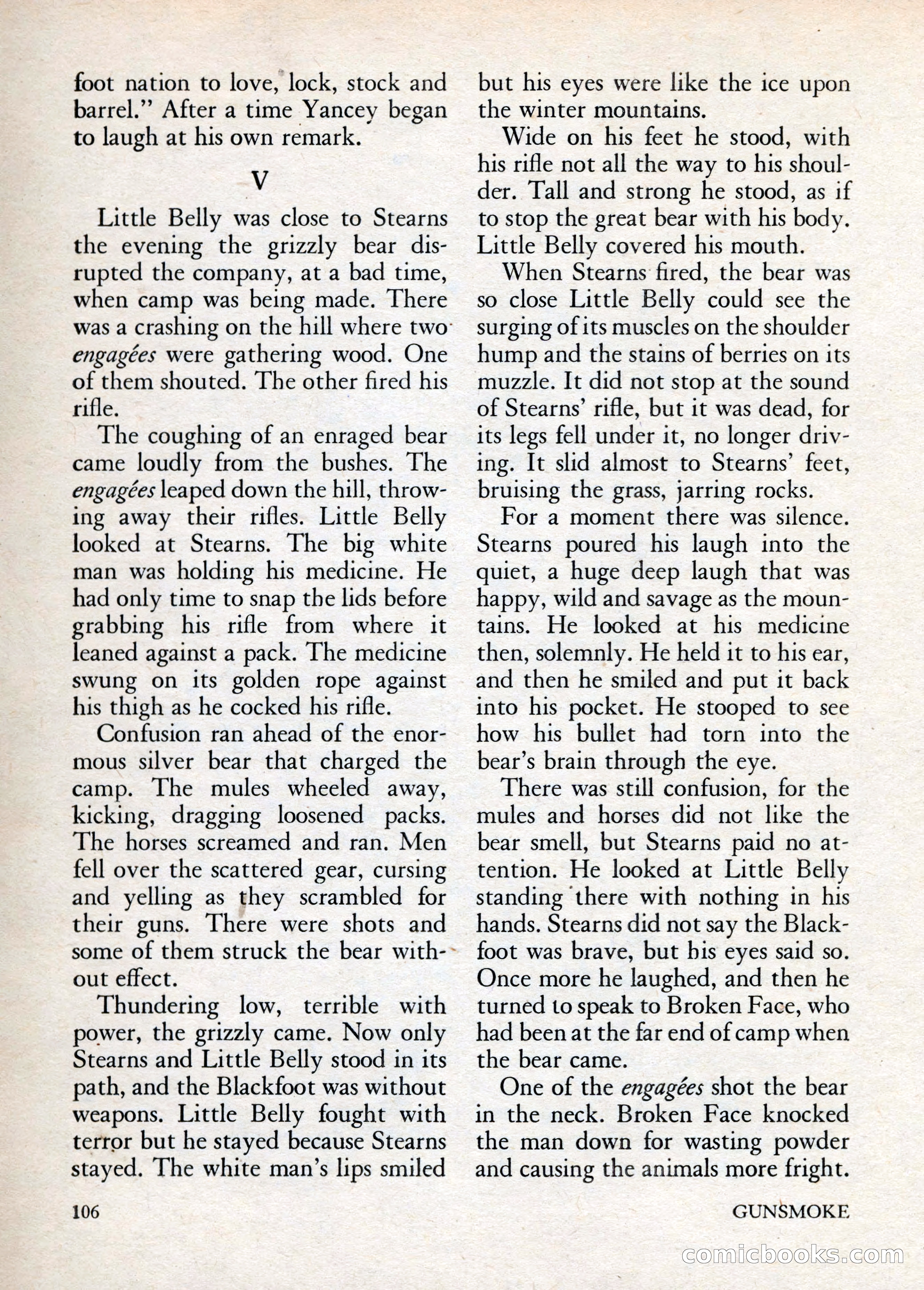 Gunsmoke, Volume 1, Number 1 — page 108 of 148