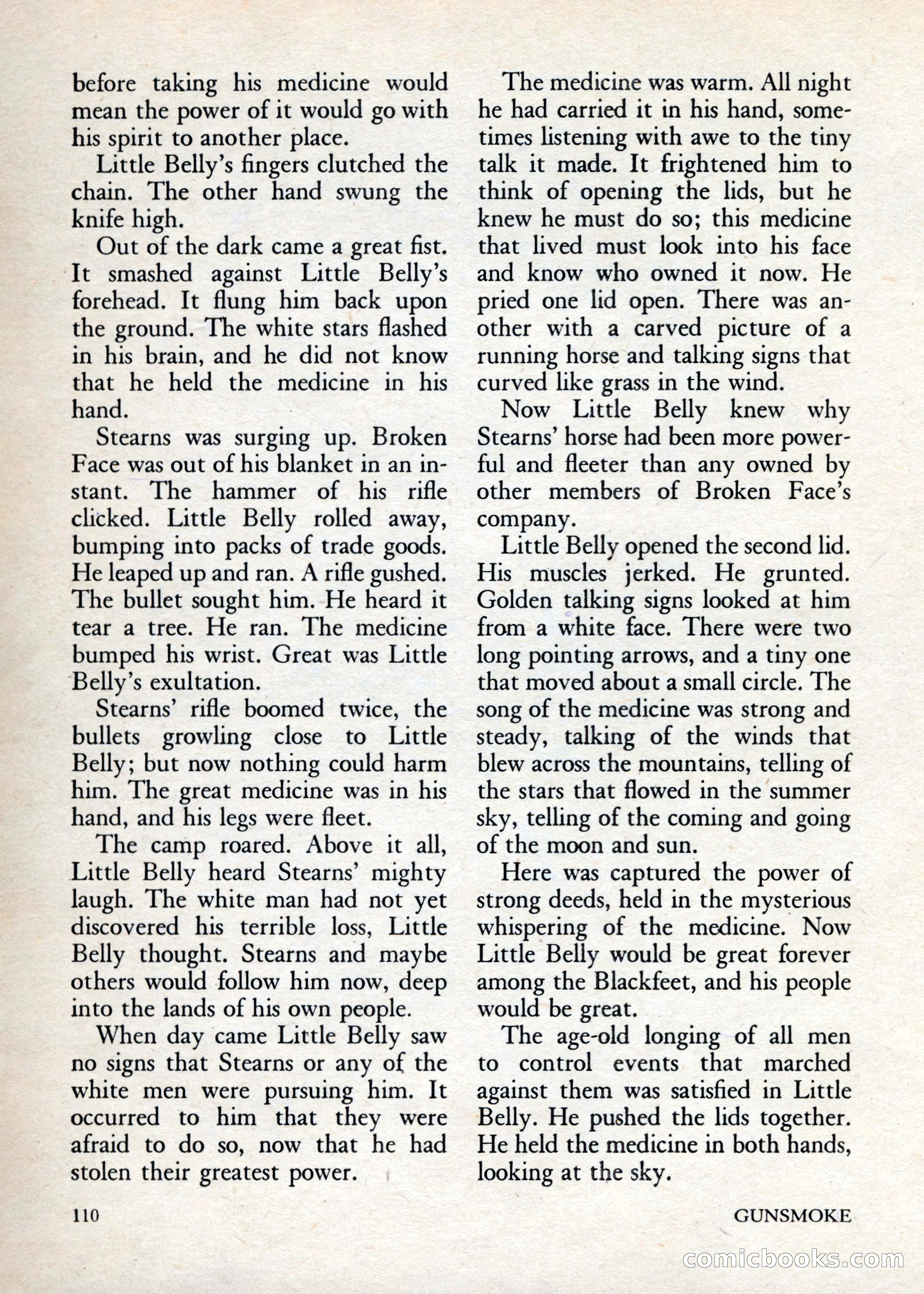 Gunsmoke, Volume 1, Number 1 — page 112 of 148
