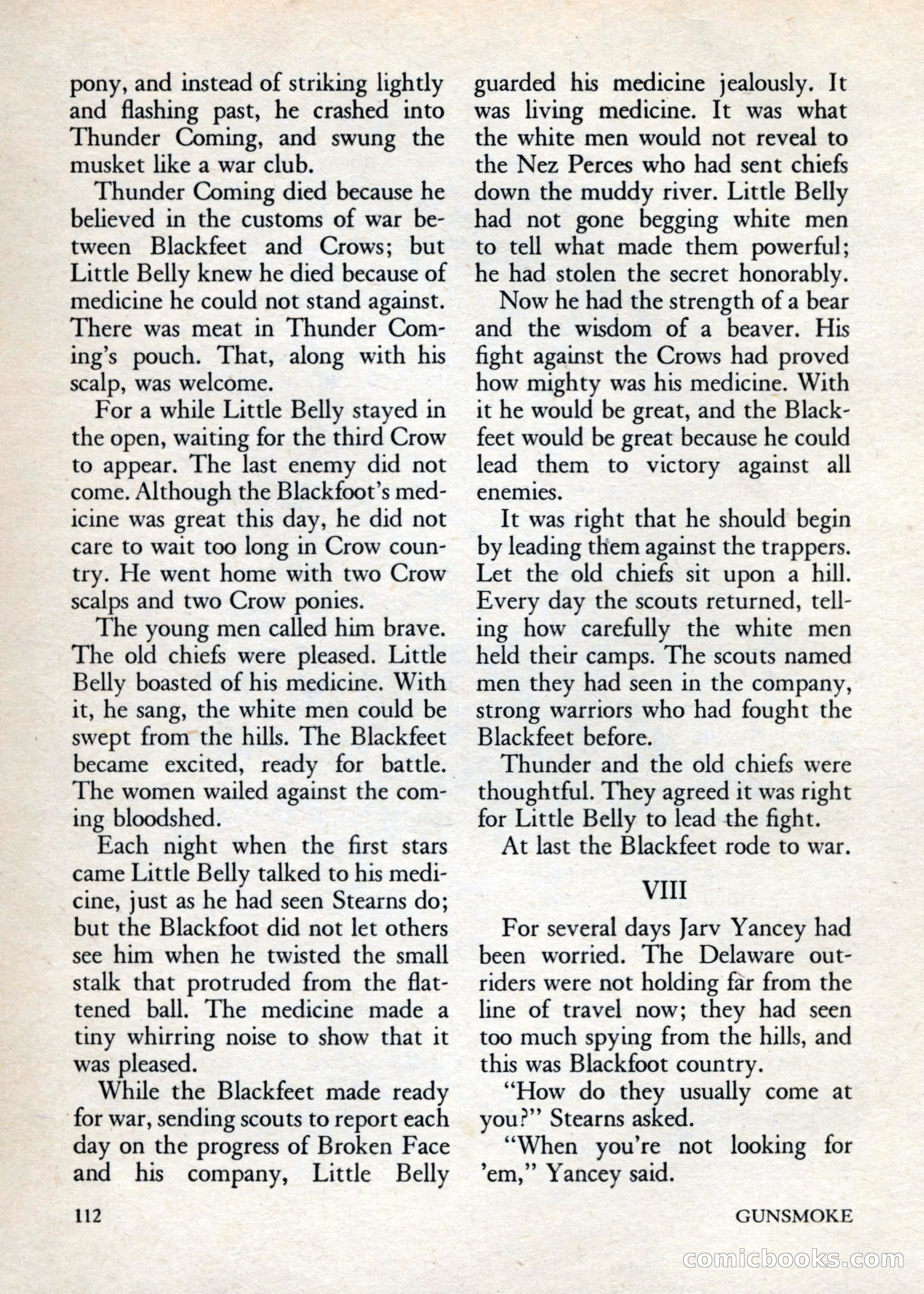 Gunsmoke, Volume 1, Number 1 — page 114 of 148
