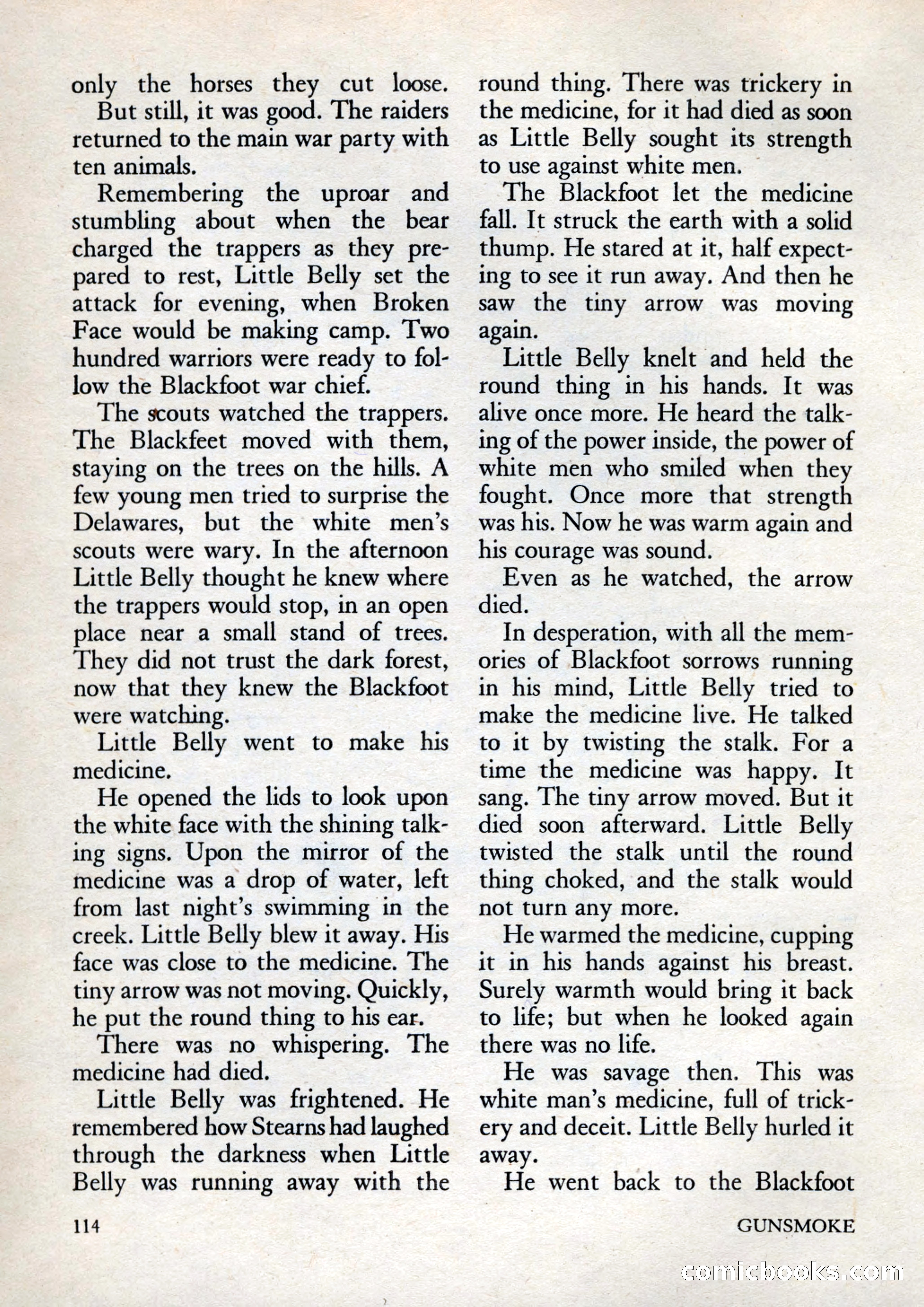 Gunsmoke, Volume 1, Number 1 — page 116 of 148