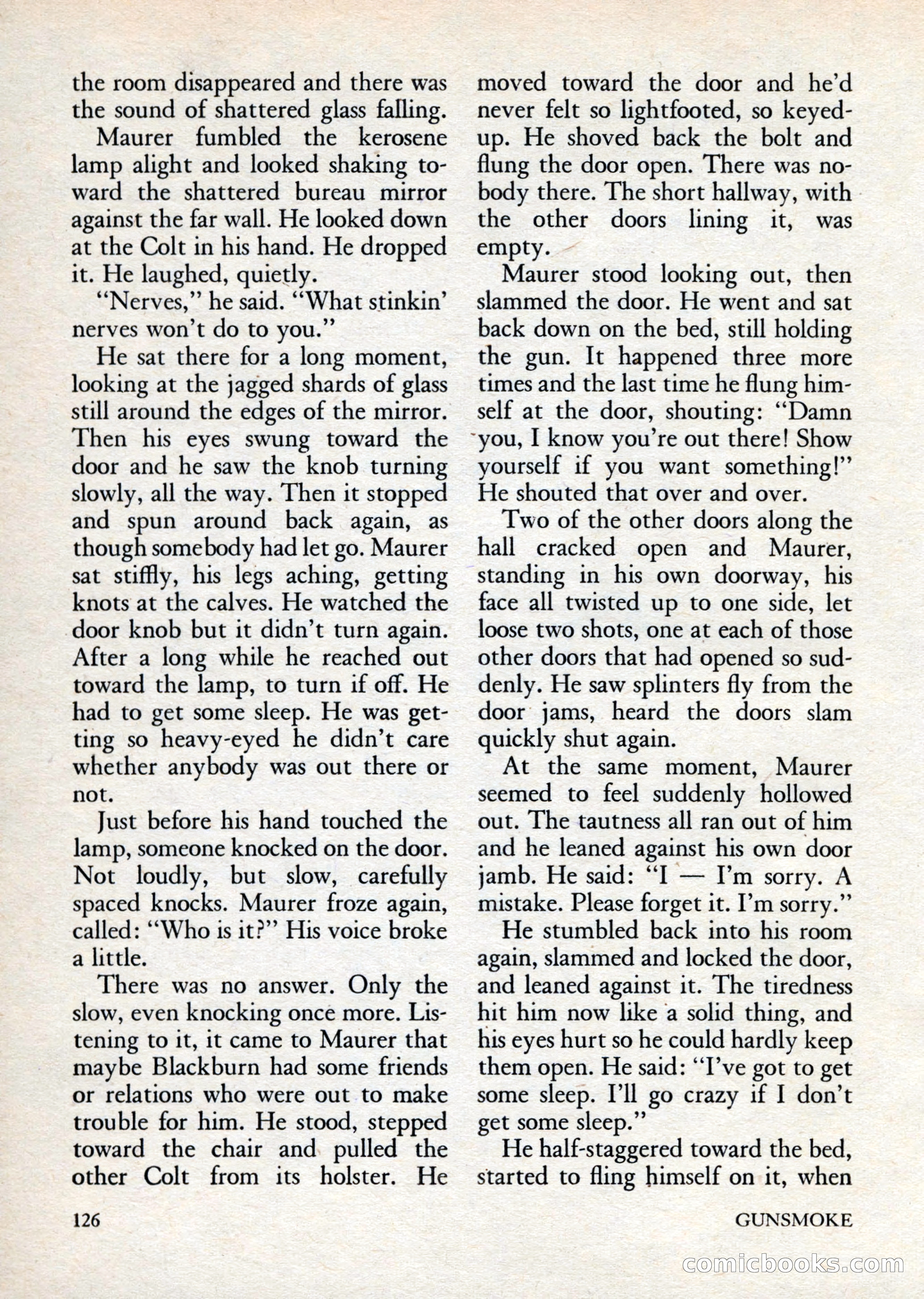 Gunsmoke, Volume 1, Number 1 — page 128 of 148