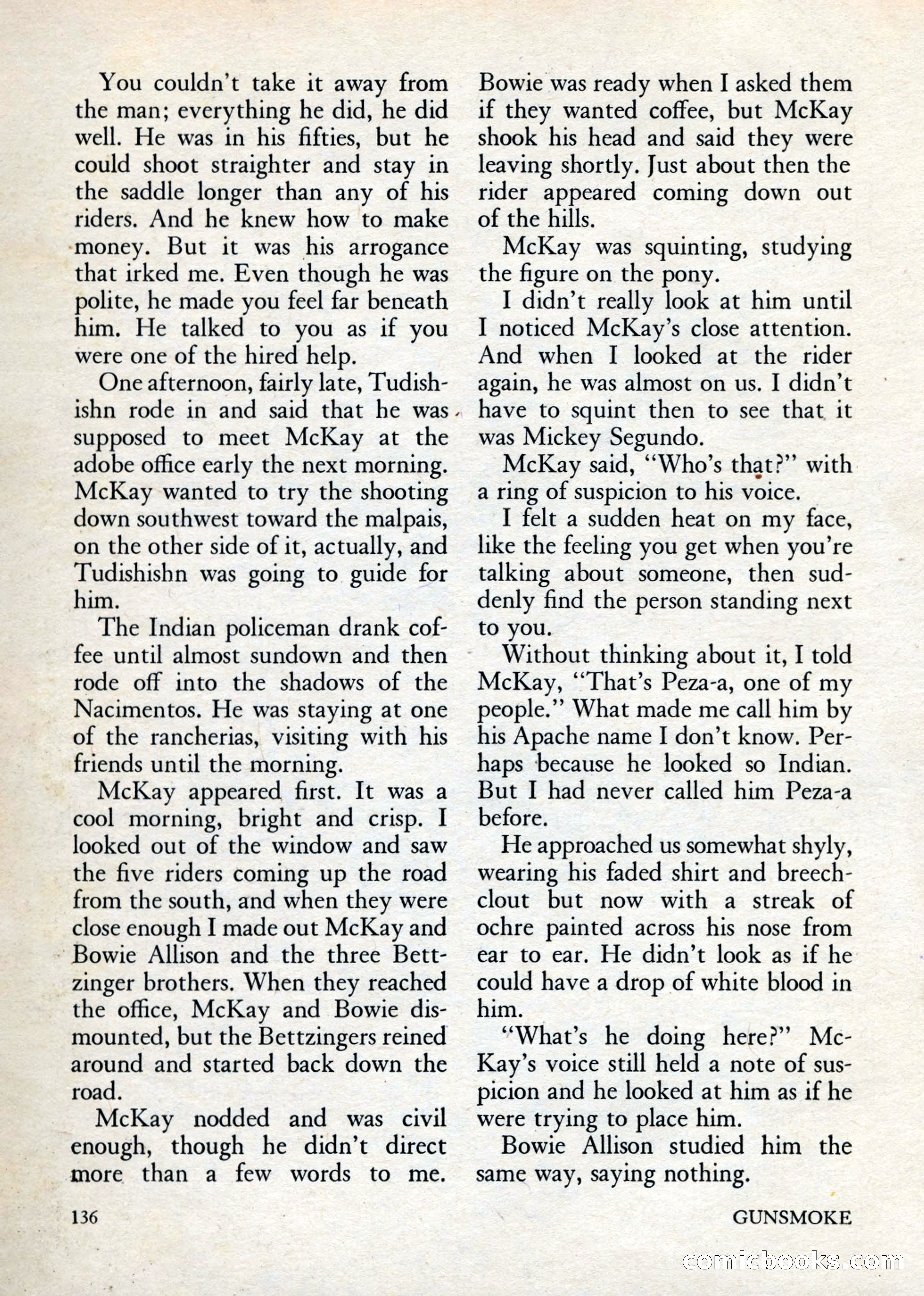 Gunsmoke, Volume 1, Number 1 — page 138 of 148