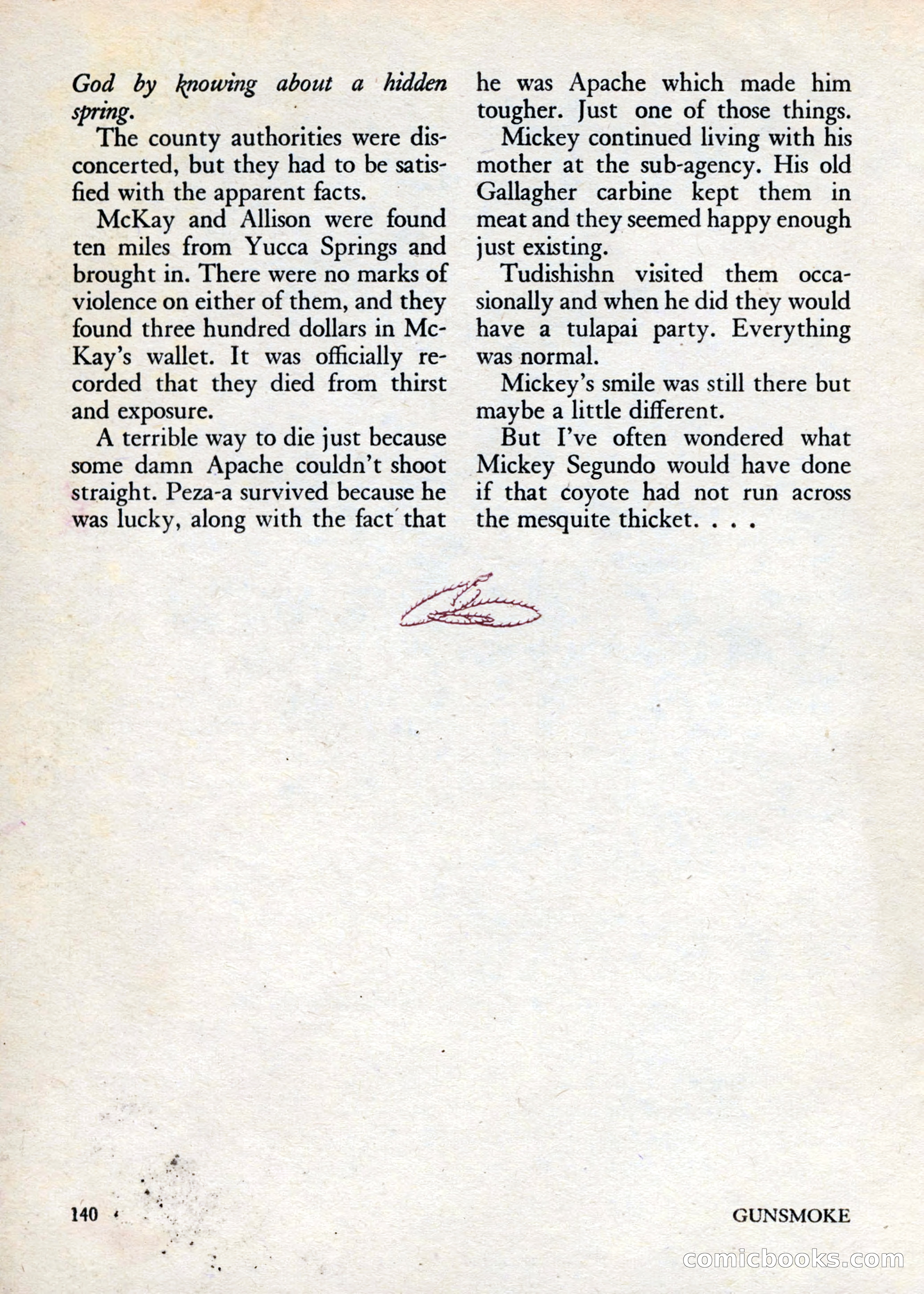Gunsmoke, Volume 1, Number 1 — page 142 of 148