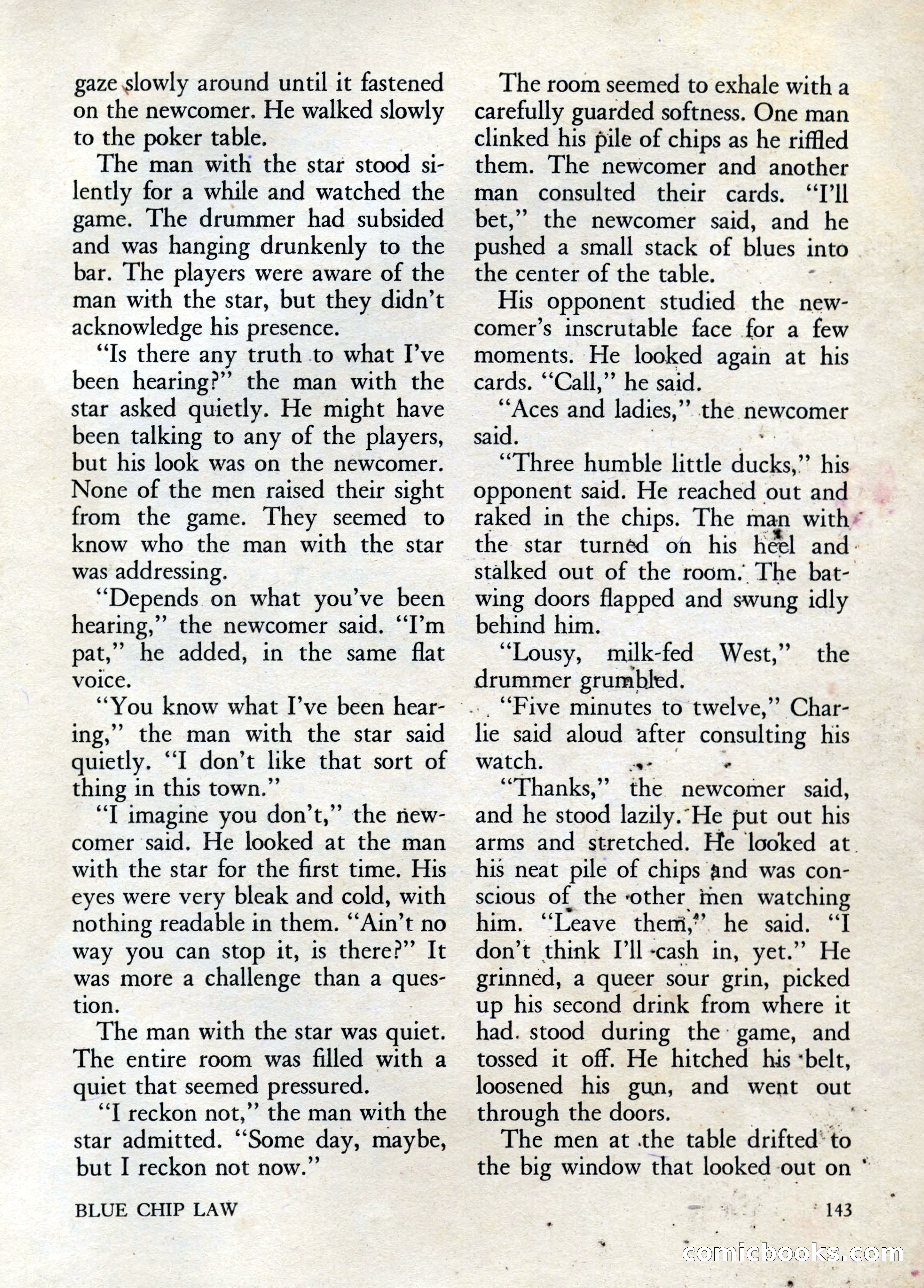 Gunsmoke, Volume 1, Number 1 — page 145 of 148