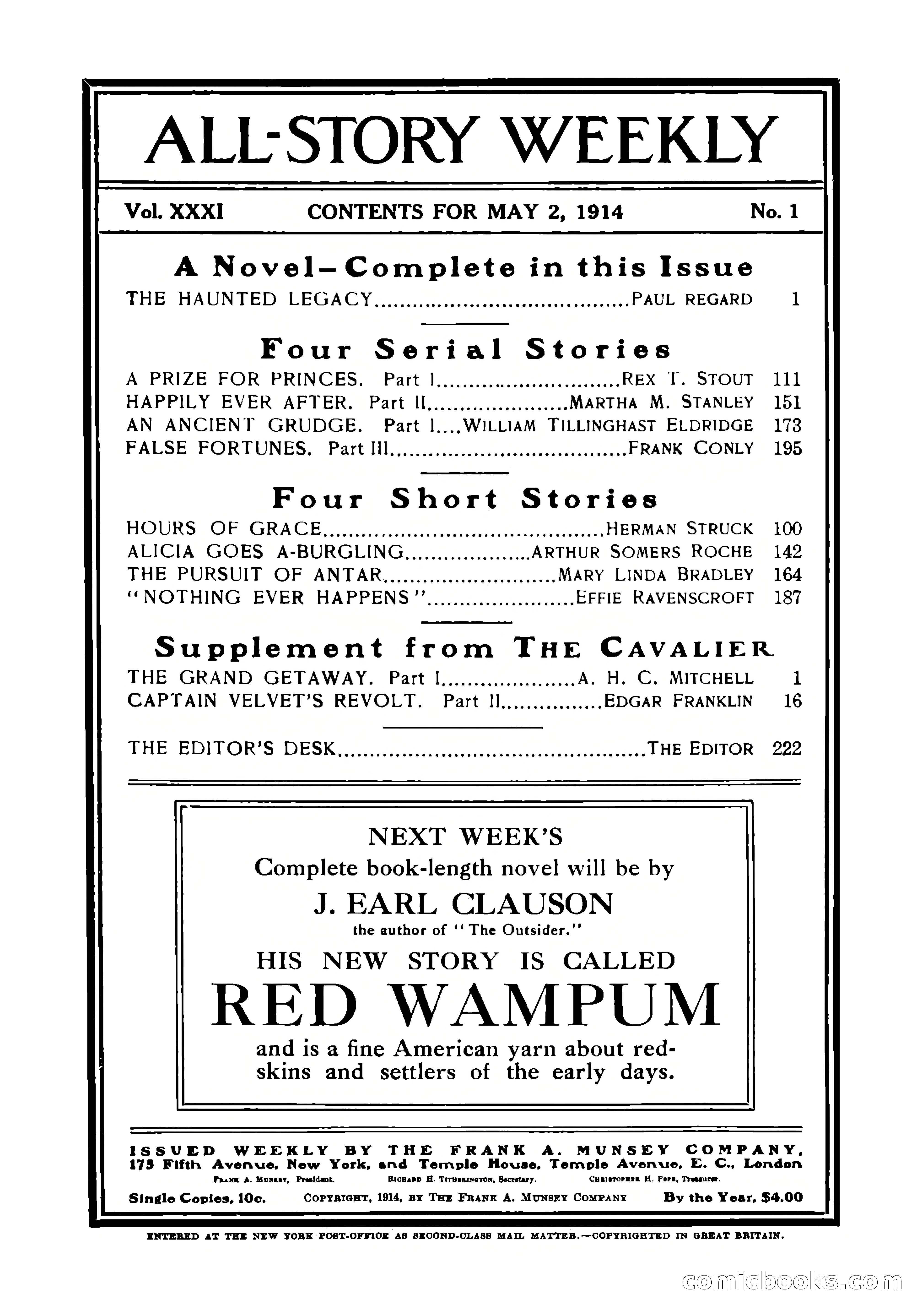 All-Story Weekly — page 2 of 102