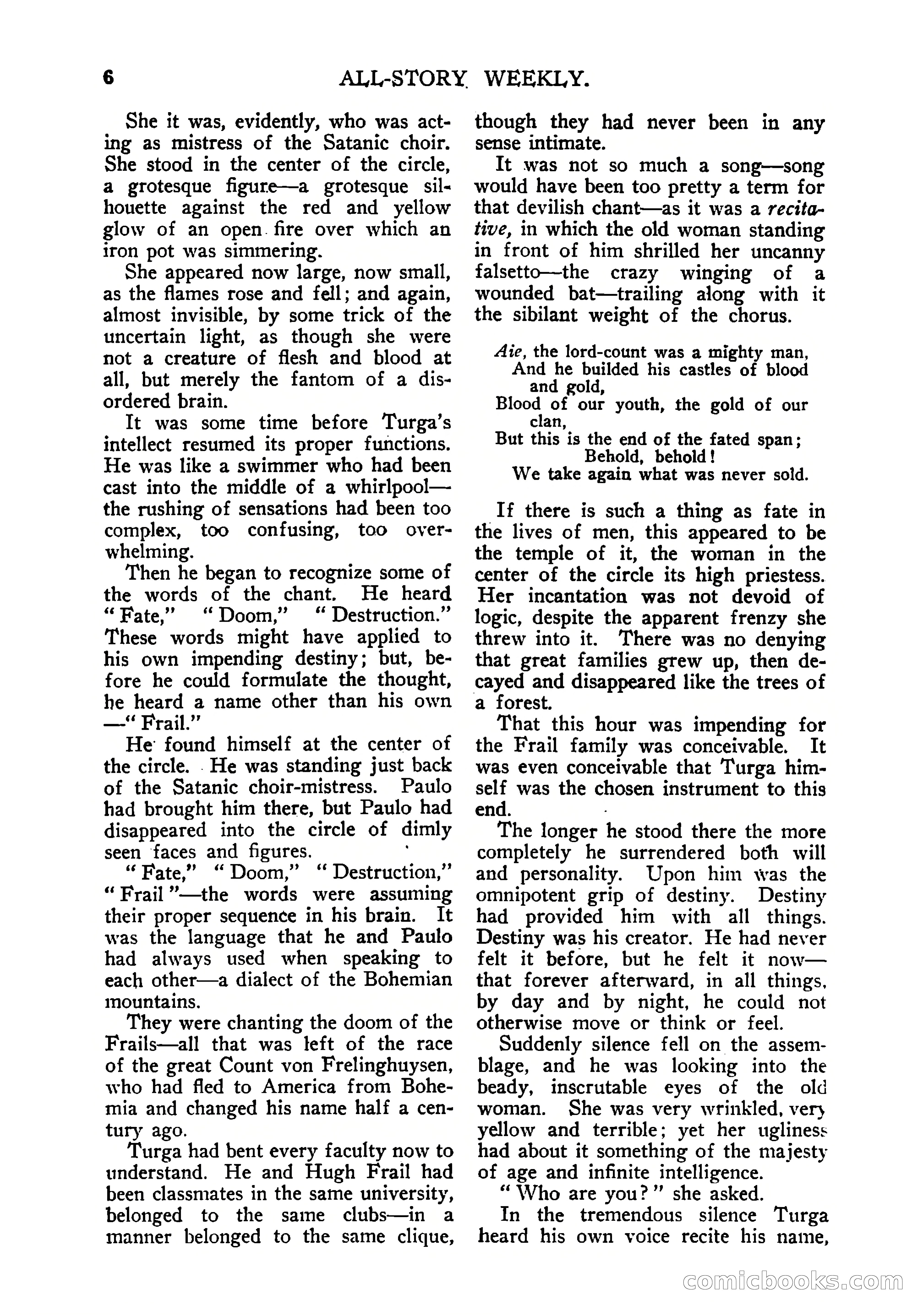 All-Story Weekly — page 8 of 102