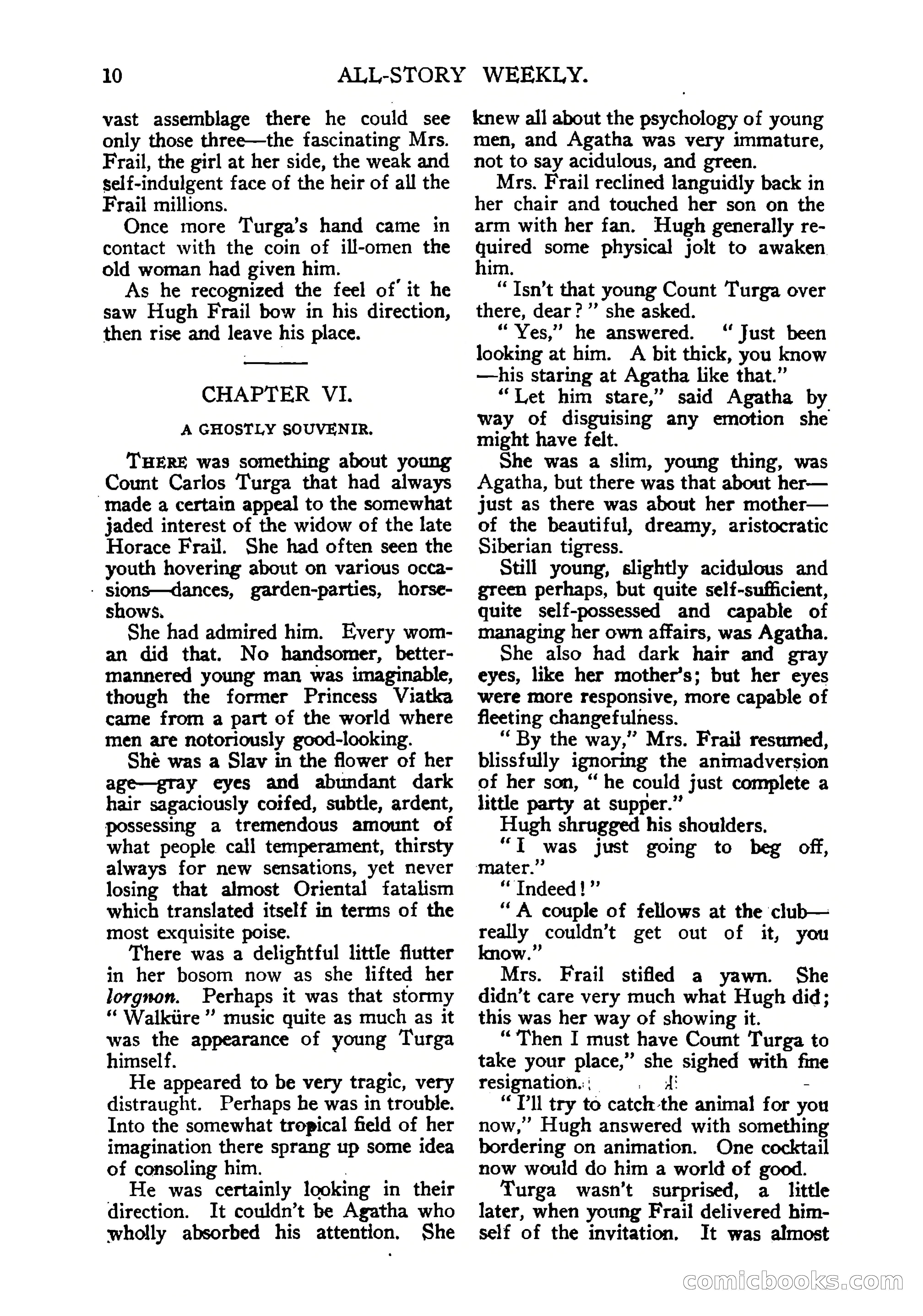 All-Story Weekly — page 12 of 102