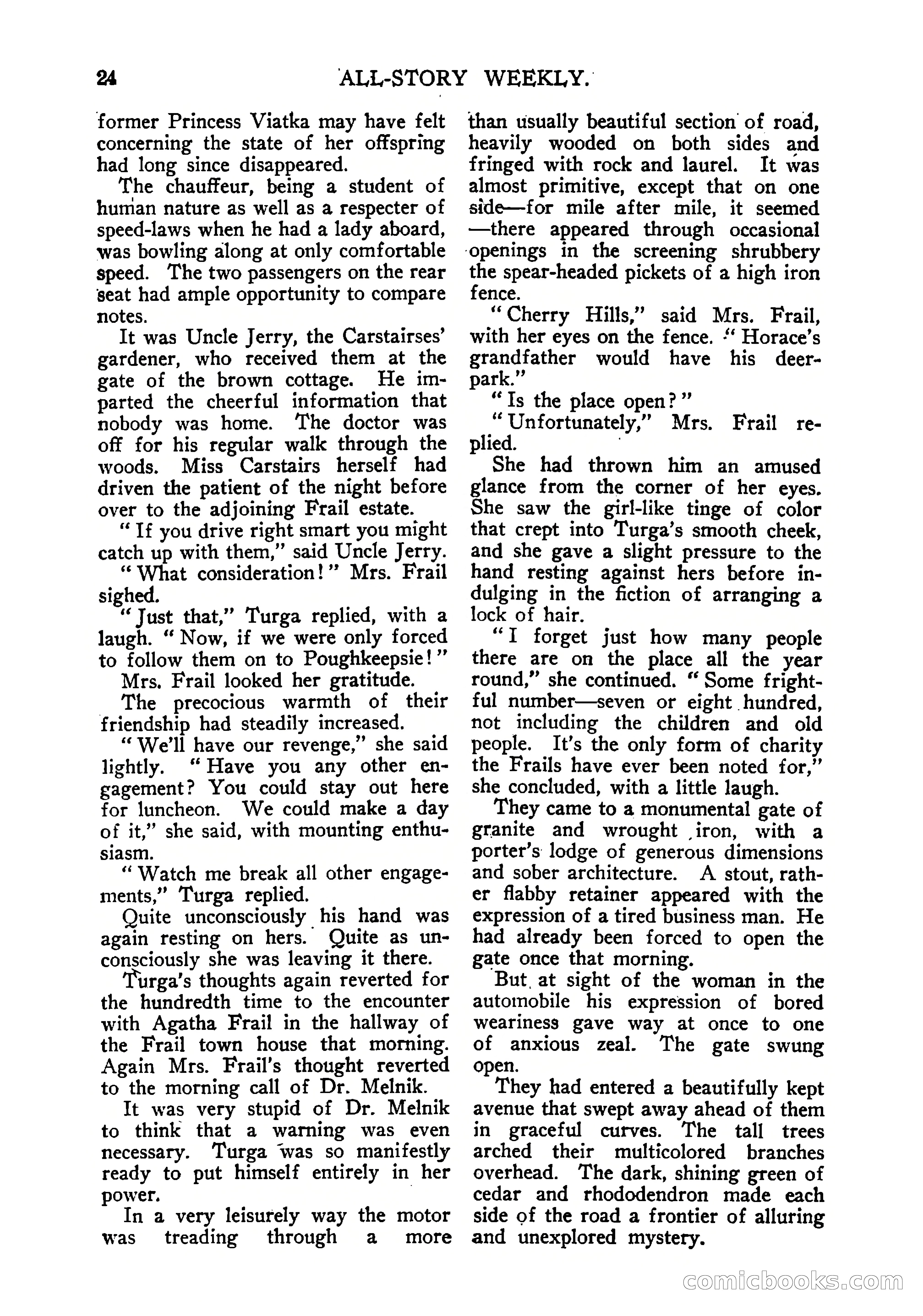 All-Story Weekly — page 26 of 102