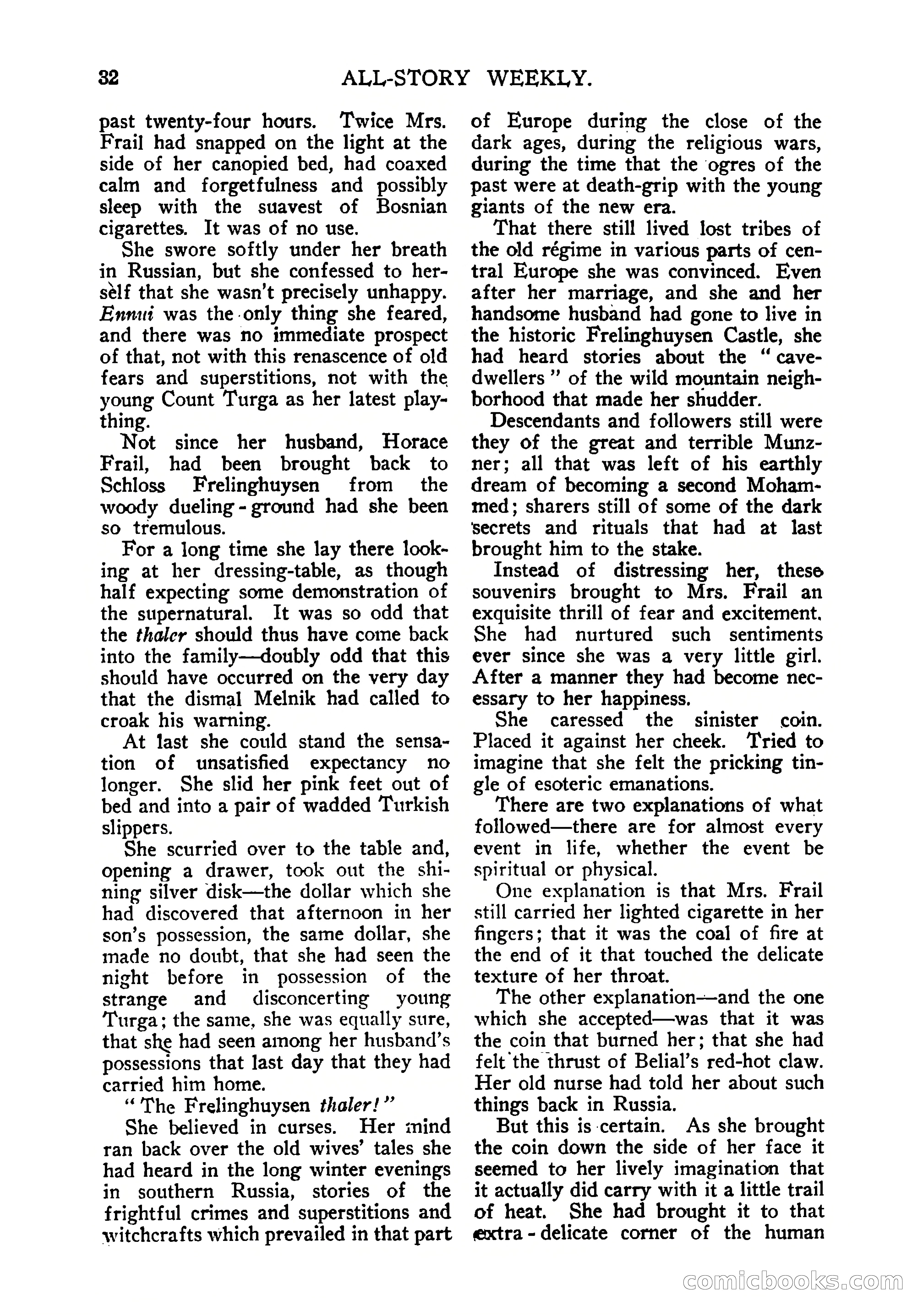 All-Story Weekly — page 34 of 102