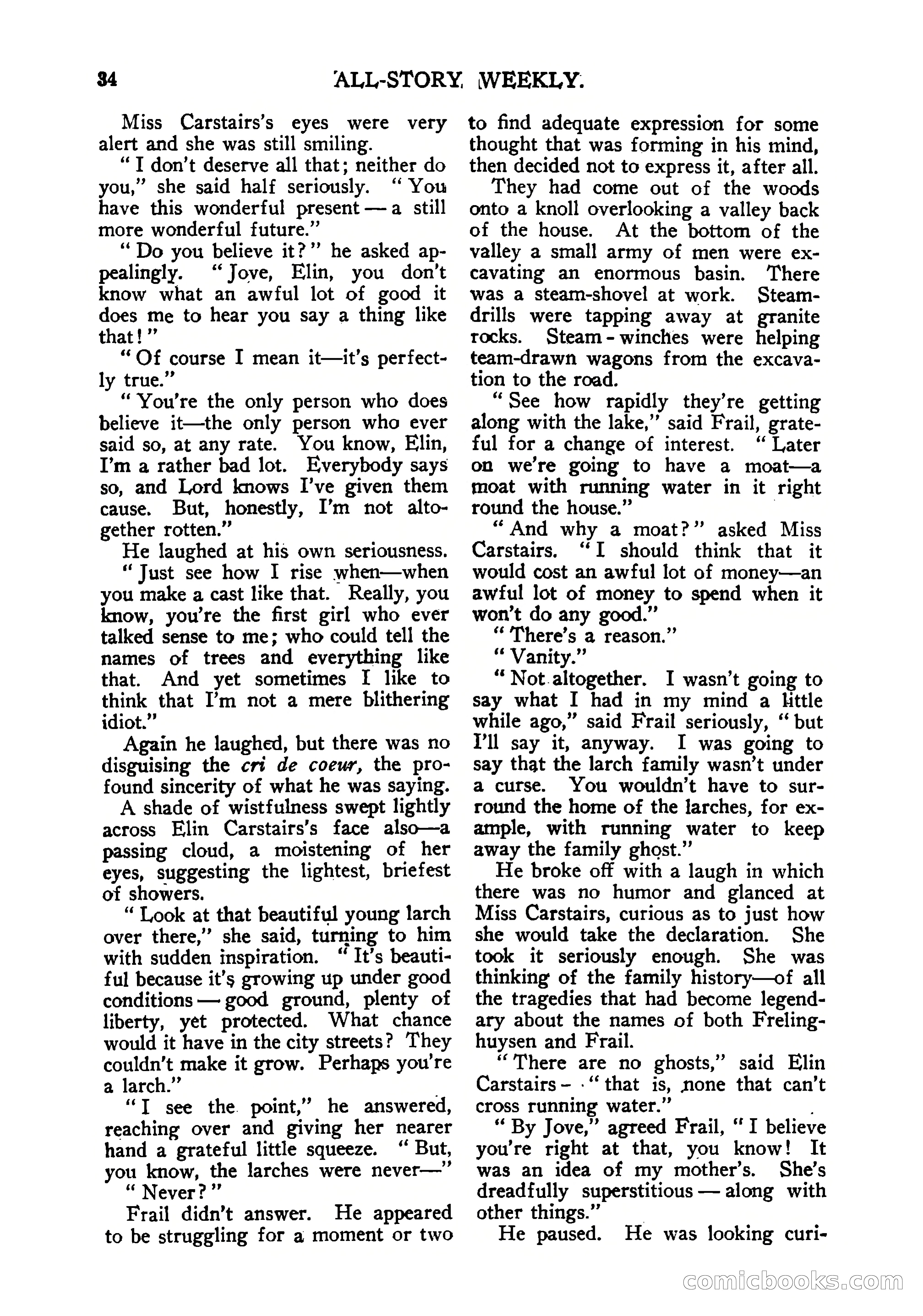 All-Story Weekly — page 36 of 102