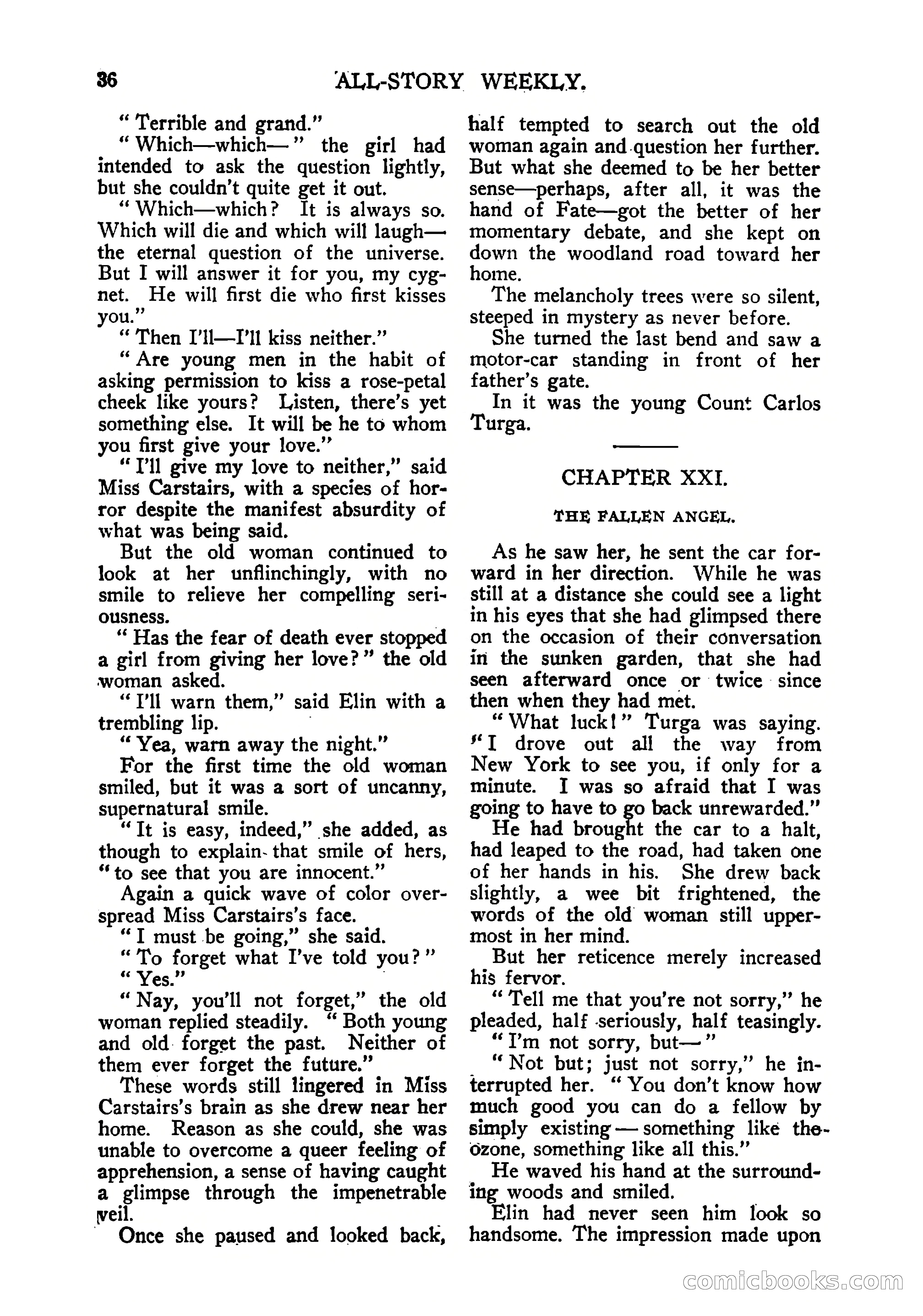 All-Story Weekly — page 38 of 102