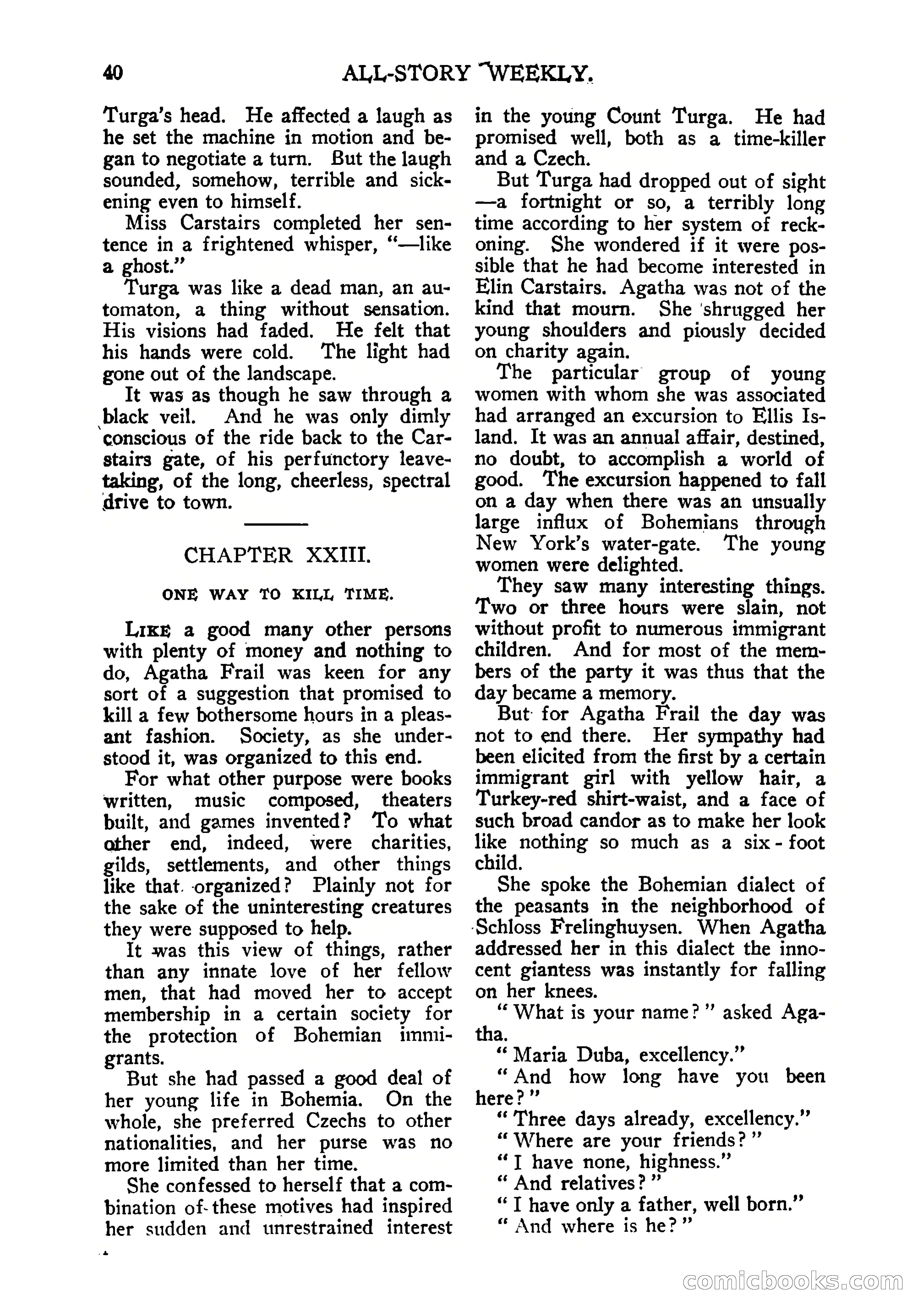 All-Story Weekly — page 42 of 102