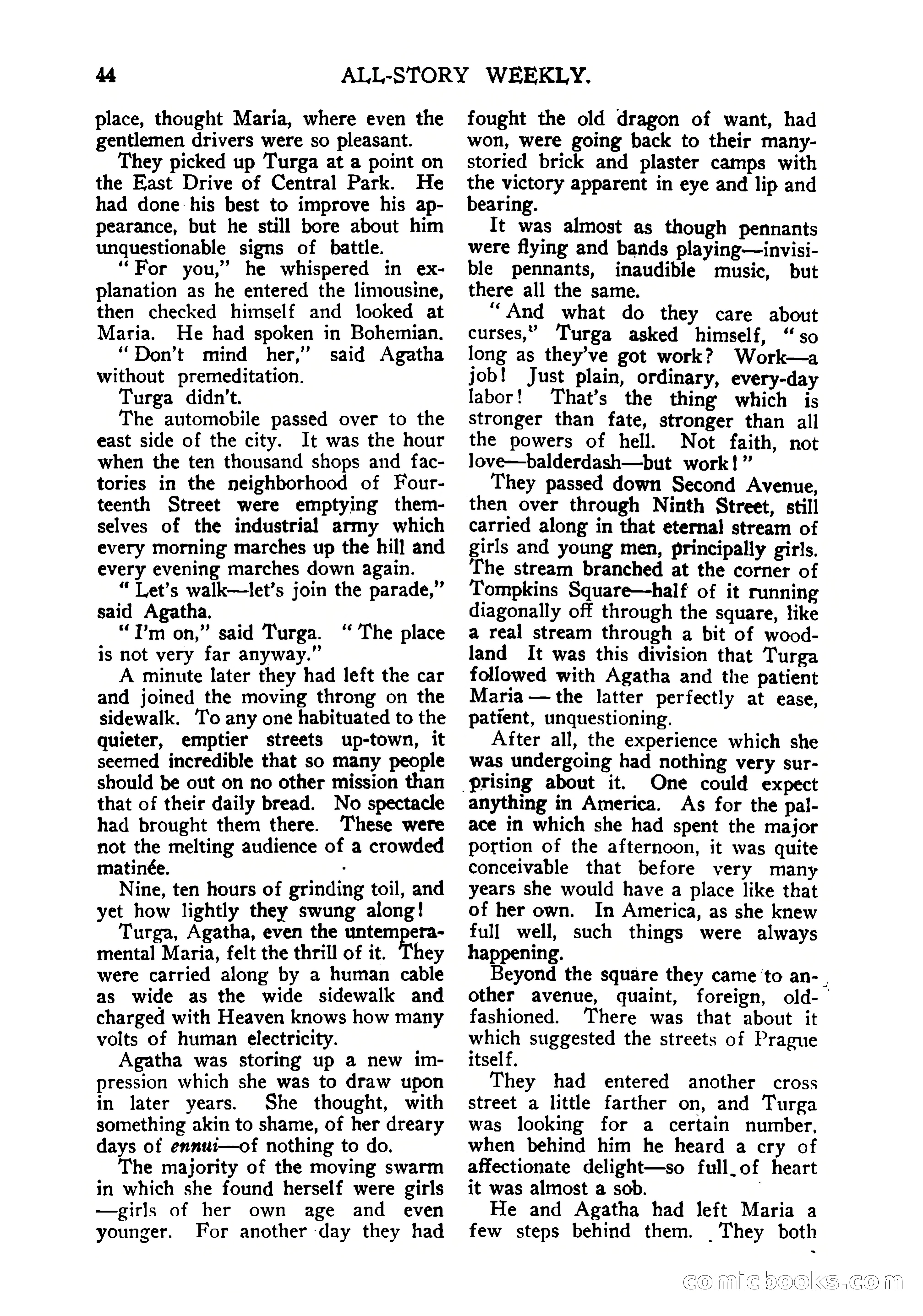 All-Story Weekly — page 46 of 102
