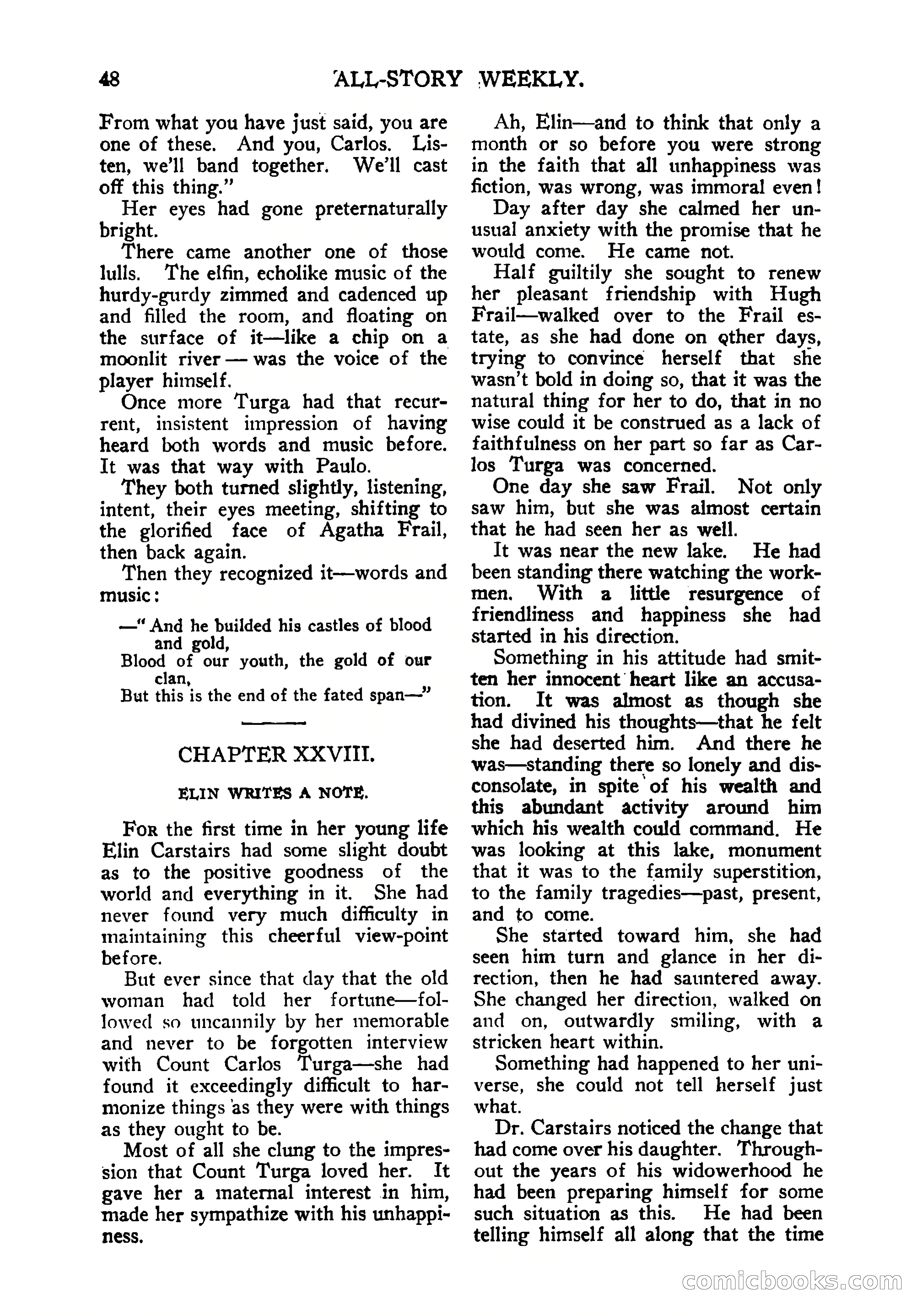 All-Story Weekly — page 50 of 102