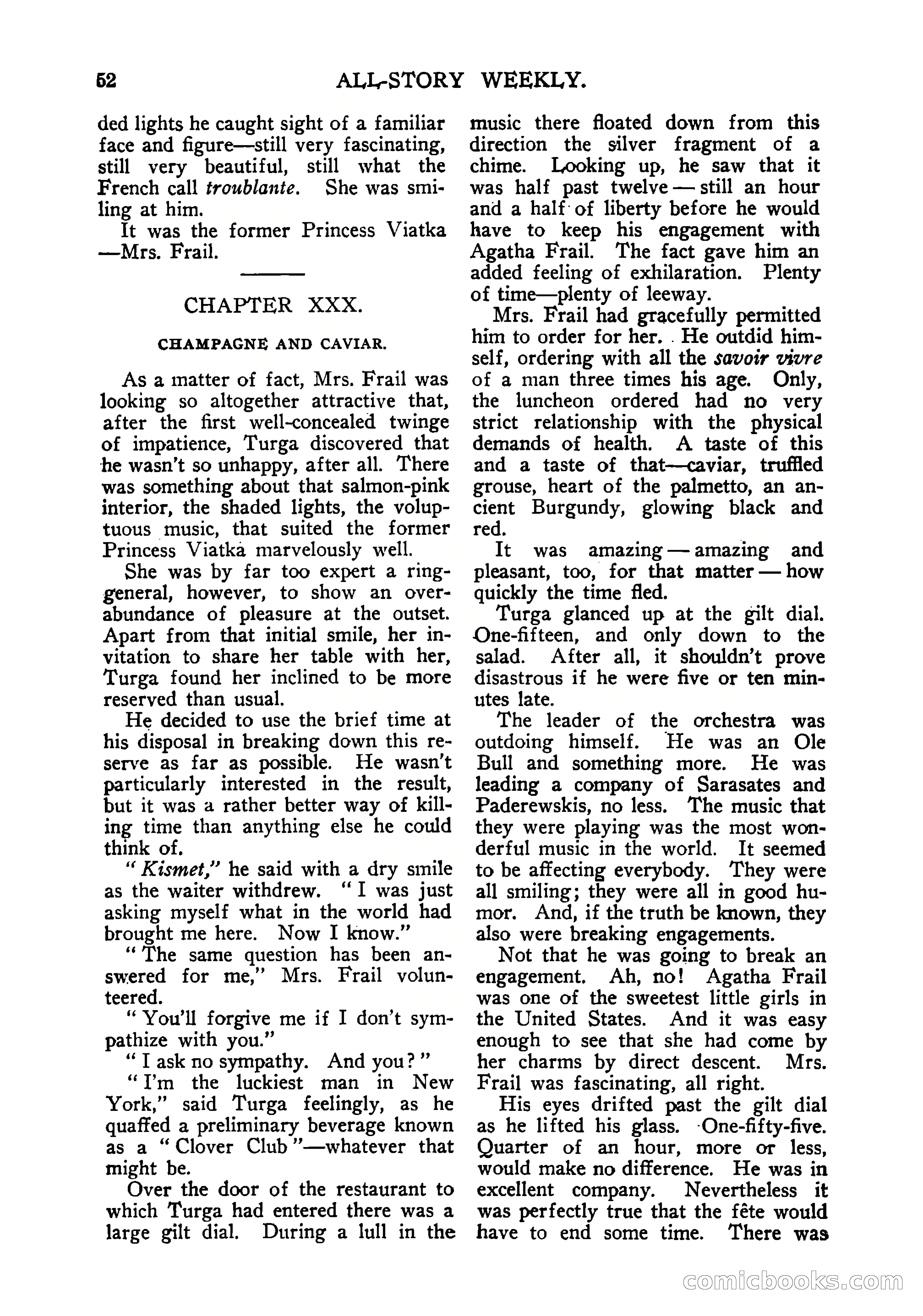 All-Story Weekly — page 54 of 102