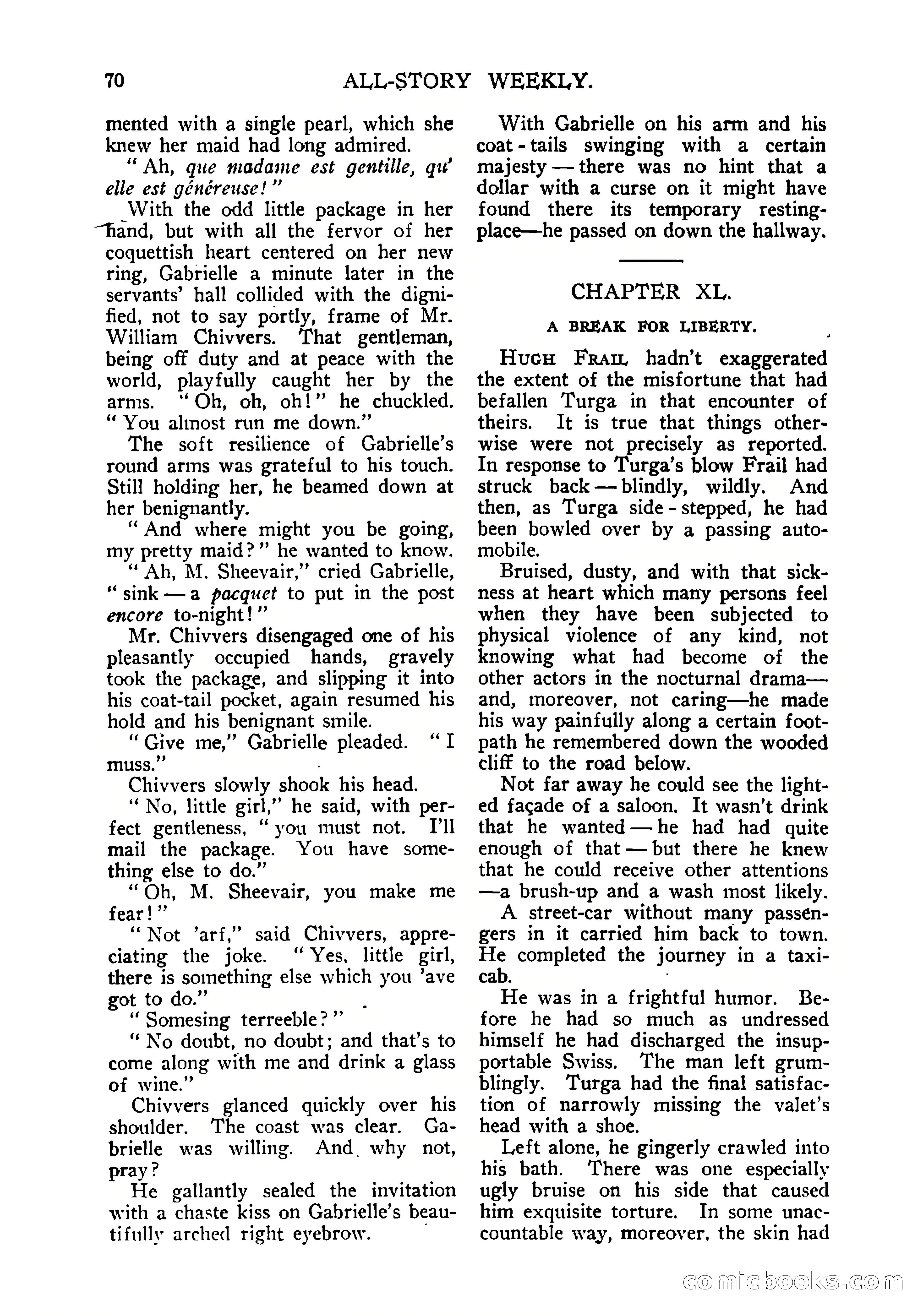 All-Story Weekly — page 72 of 102