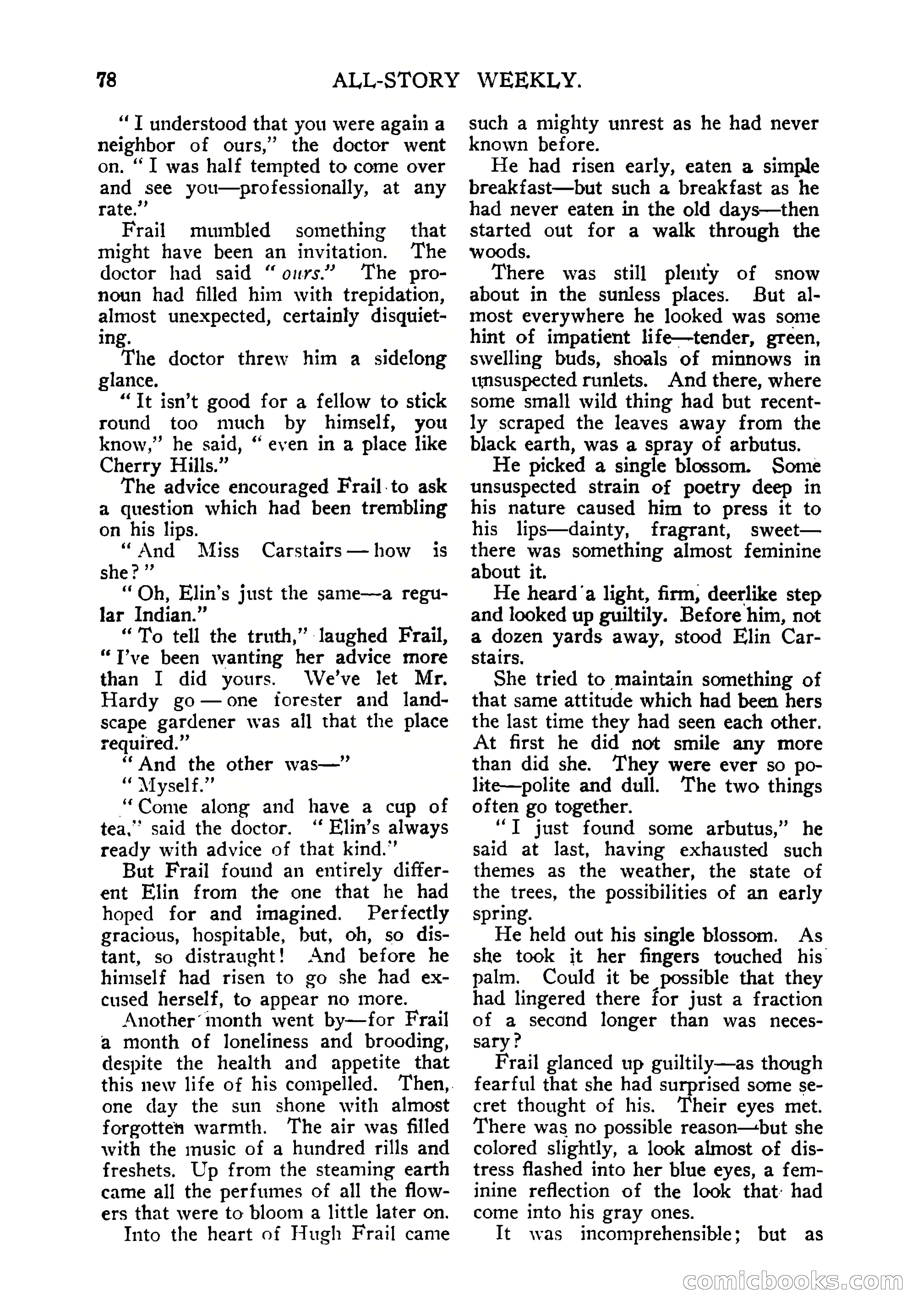 All-Story Weekly — page 80 of 102