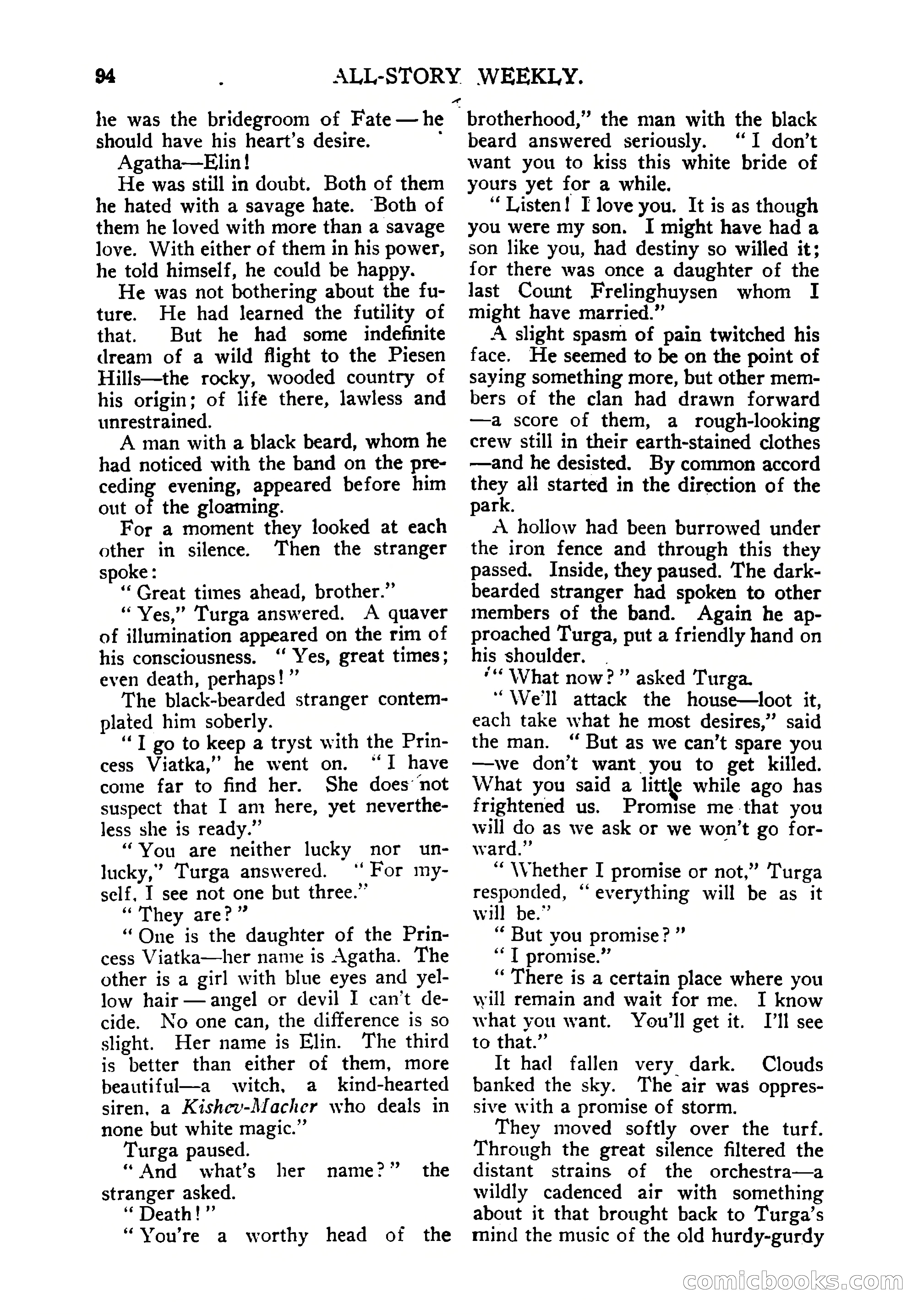 All-Story Weekly — page 96 of 102