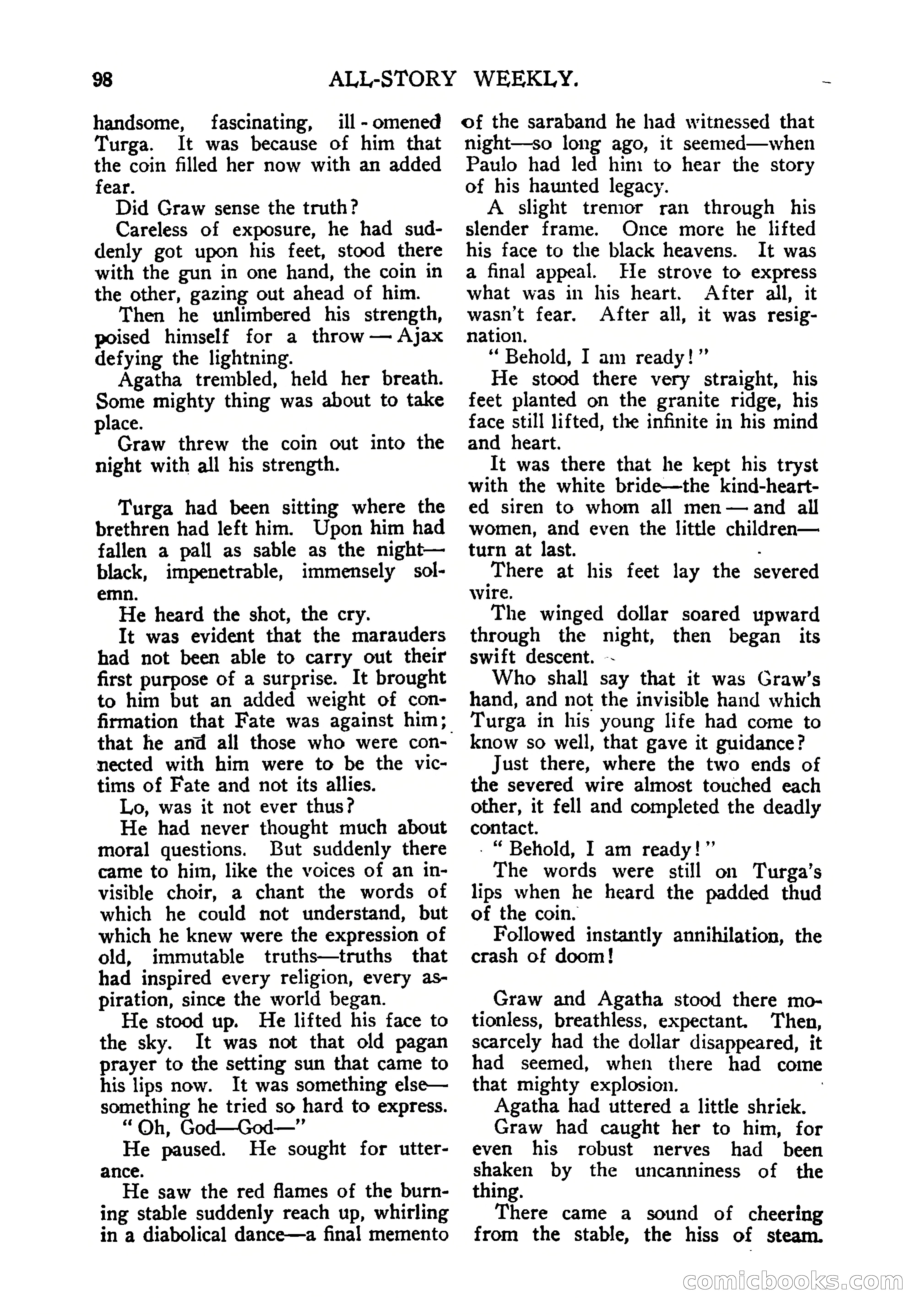 All-Story Weekly — page 100 of 102