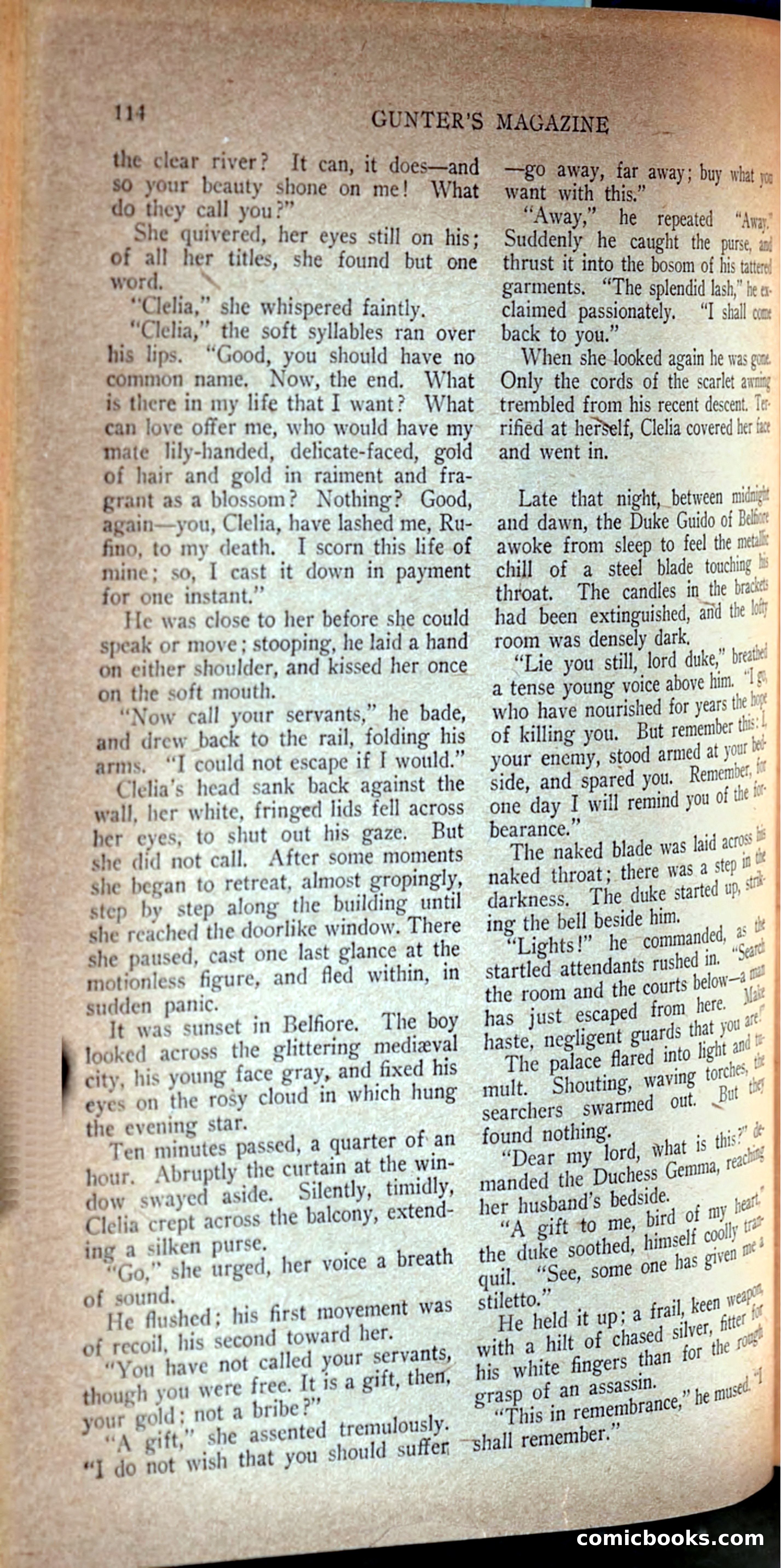 The Heart of Clelia — page 2 of 10