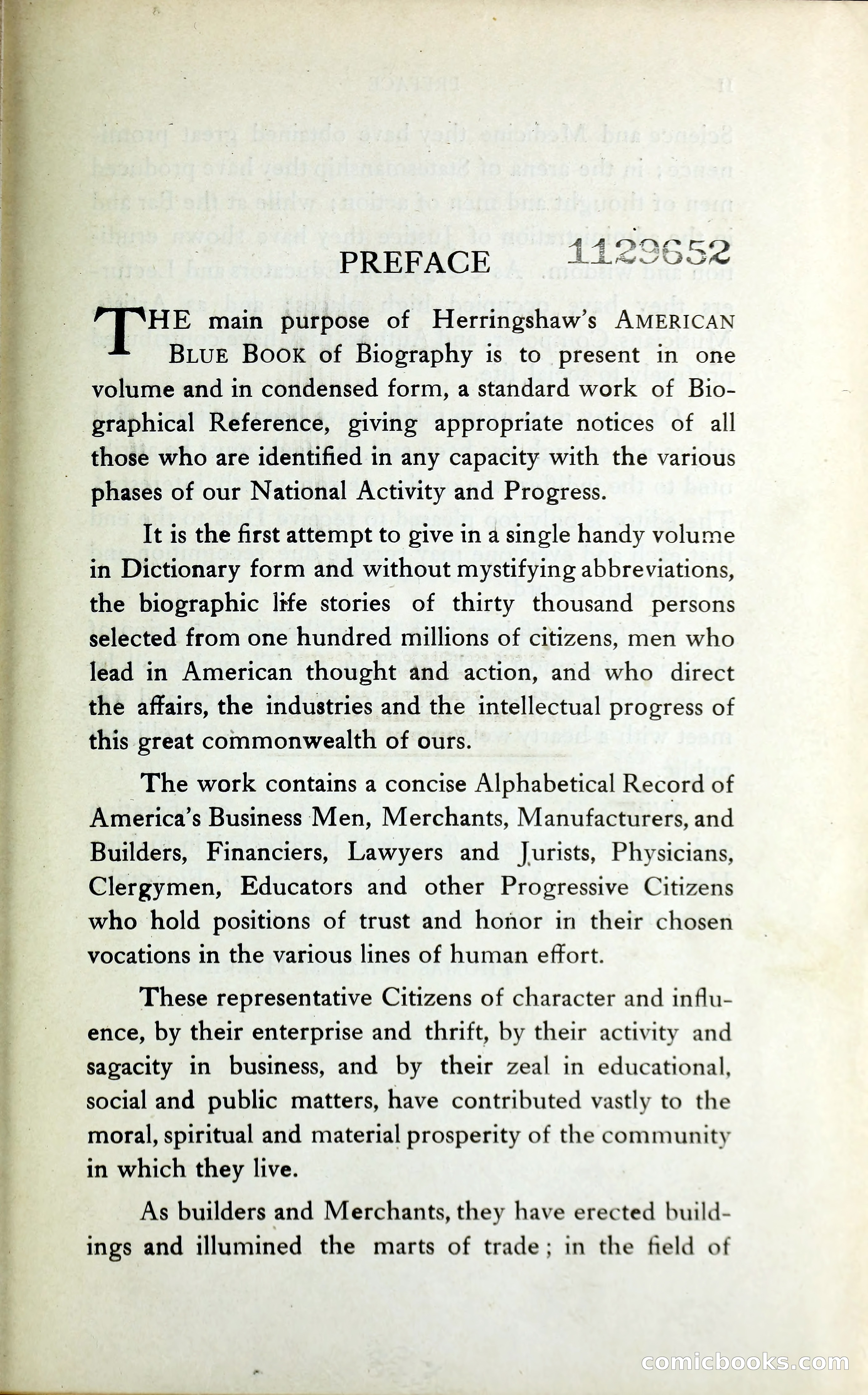 Herringshaw's American Blue Book of Biography — page 10 of 394