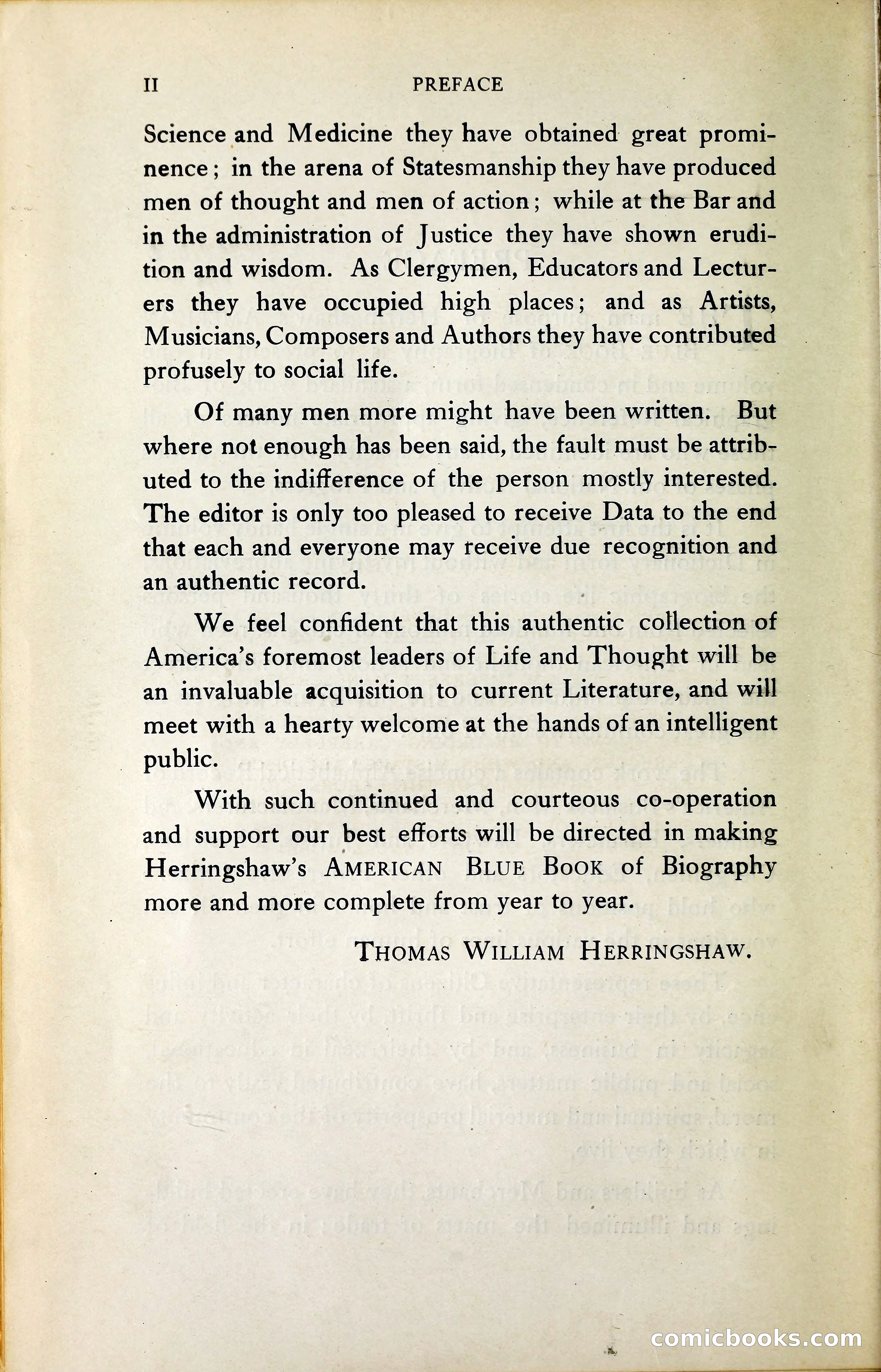 Herringshaw's American Blue Book of Biography — page 11 of 394