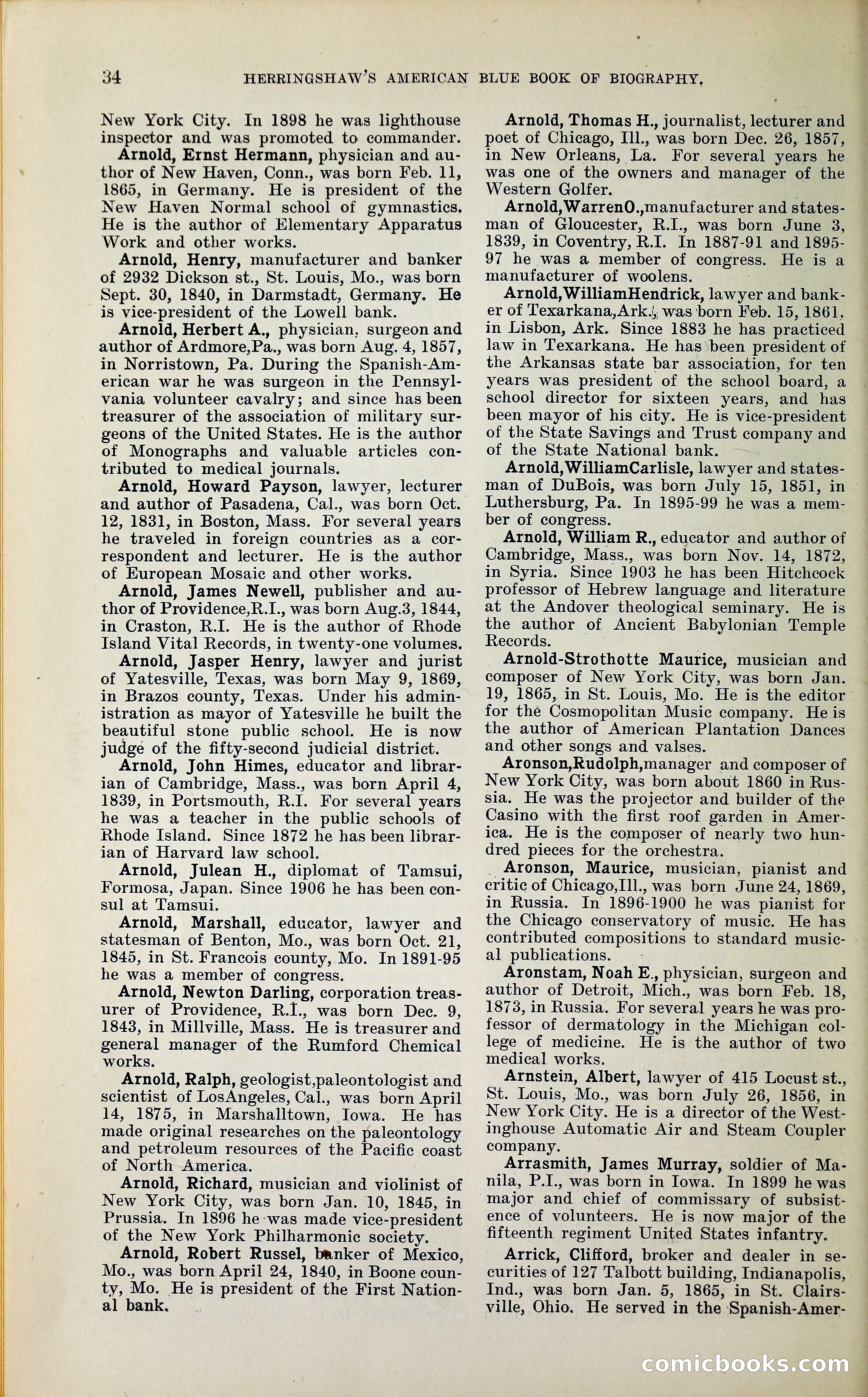 Herringshaw's American Blue Book of Biography — page 47 of 394
