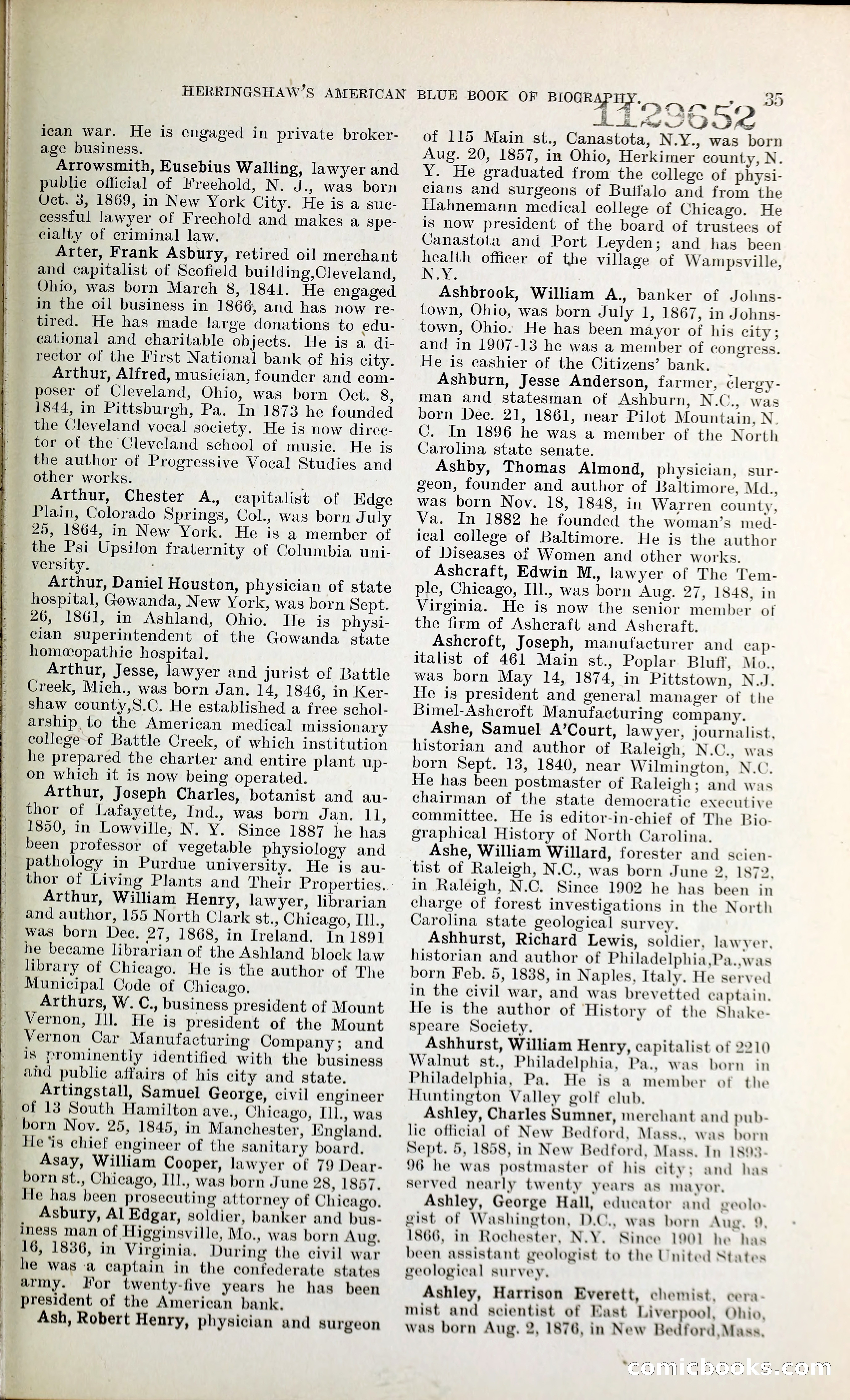 Herringshaw's American Blue Book of Biography — page 48 of 394