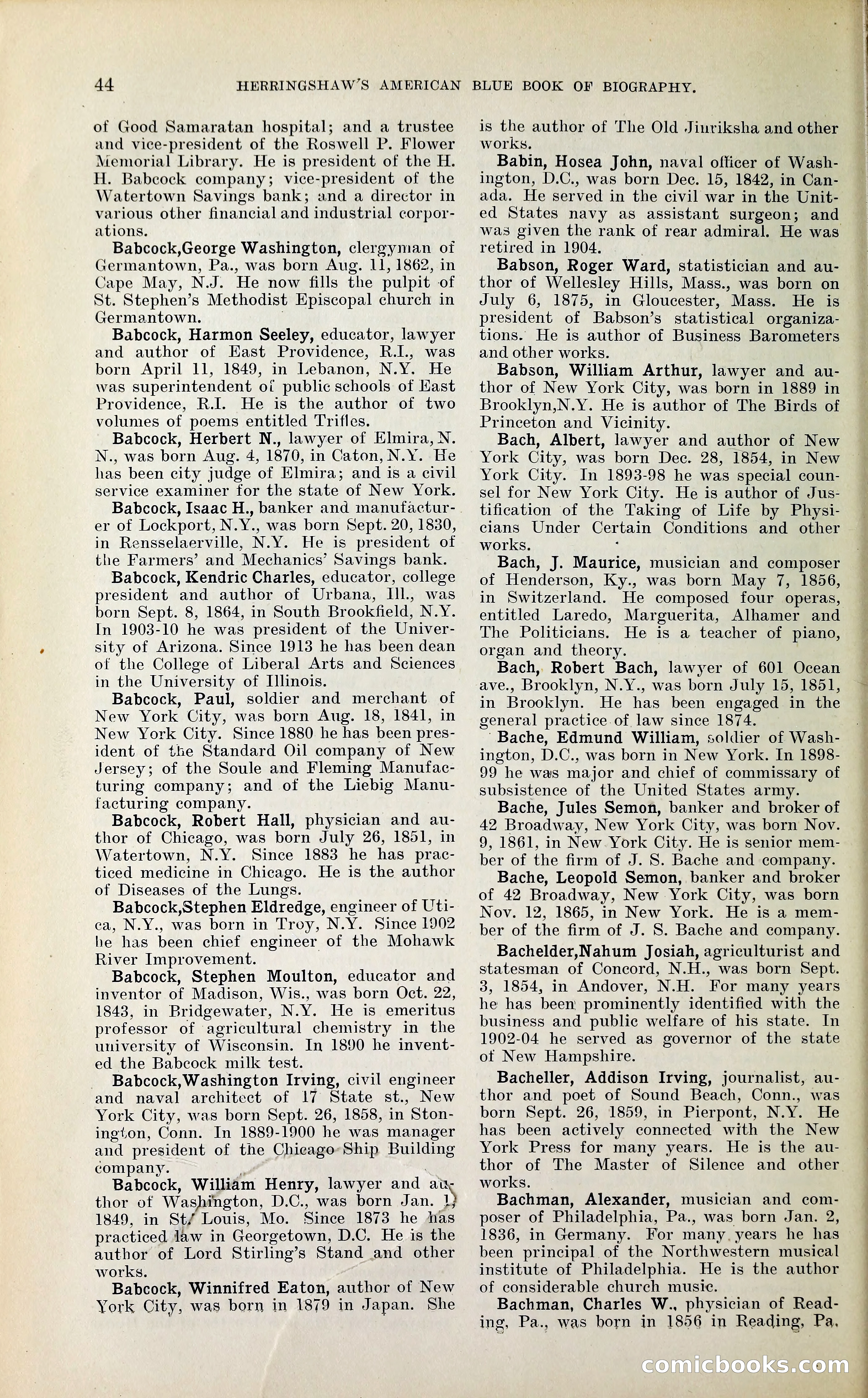 Herringshaw's American Blue Book of Biography — page 57 of 394