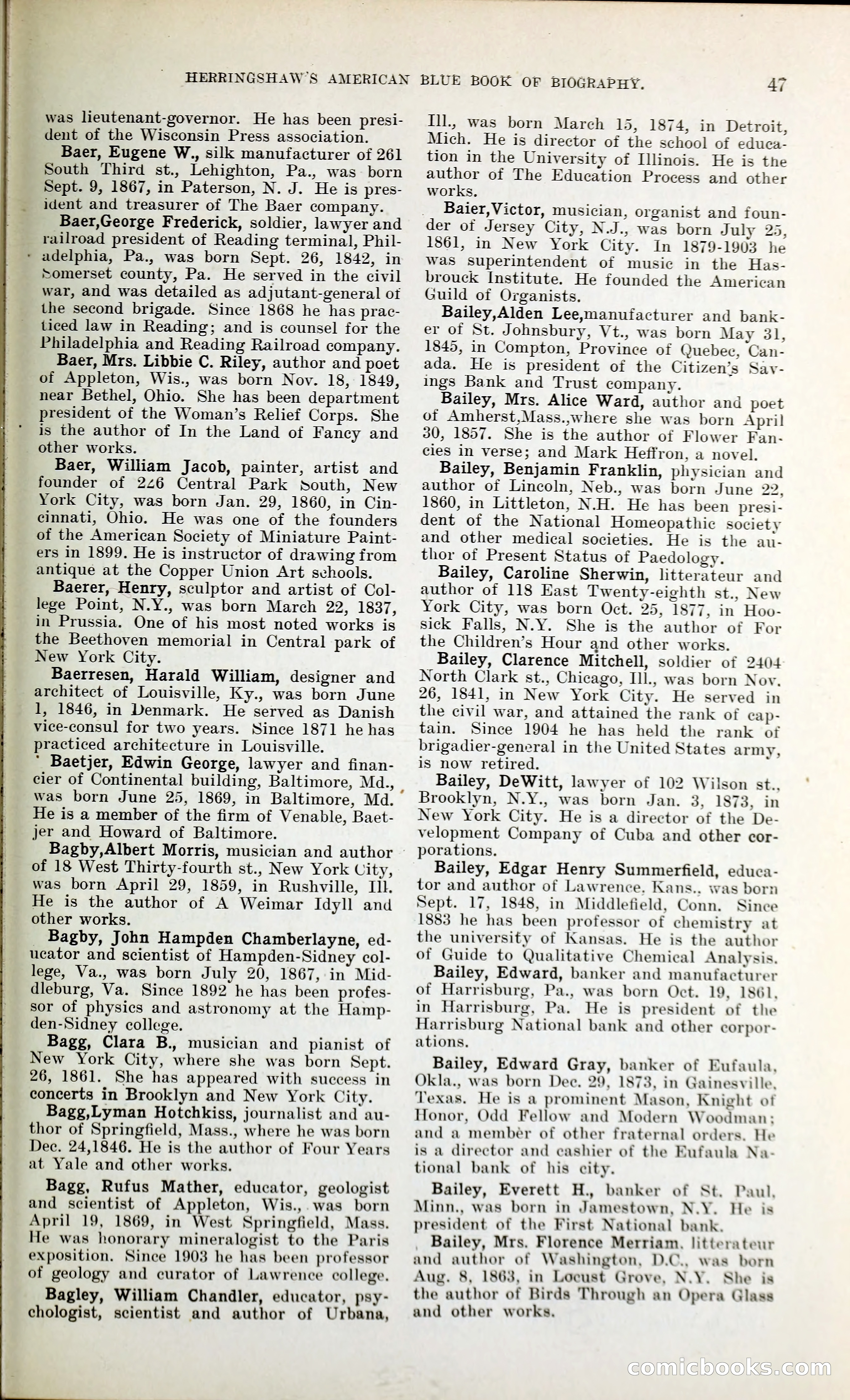 Herringshaw's American Blue Book of Biography — page 60 of 394