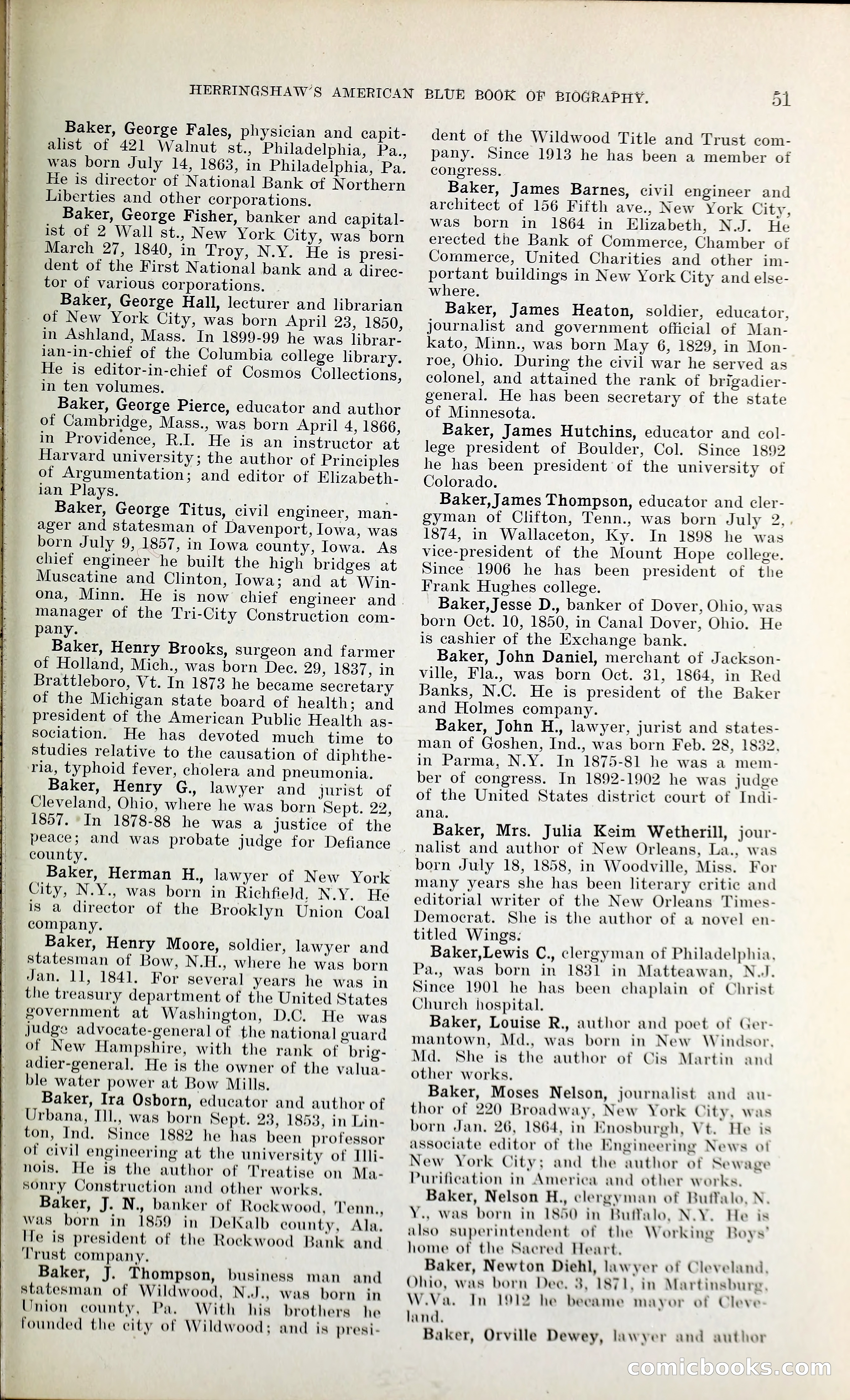 Herringshaw's American Blue Book of Biography — page 64 of 394