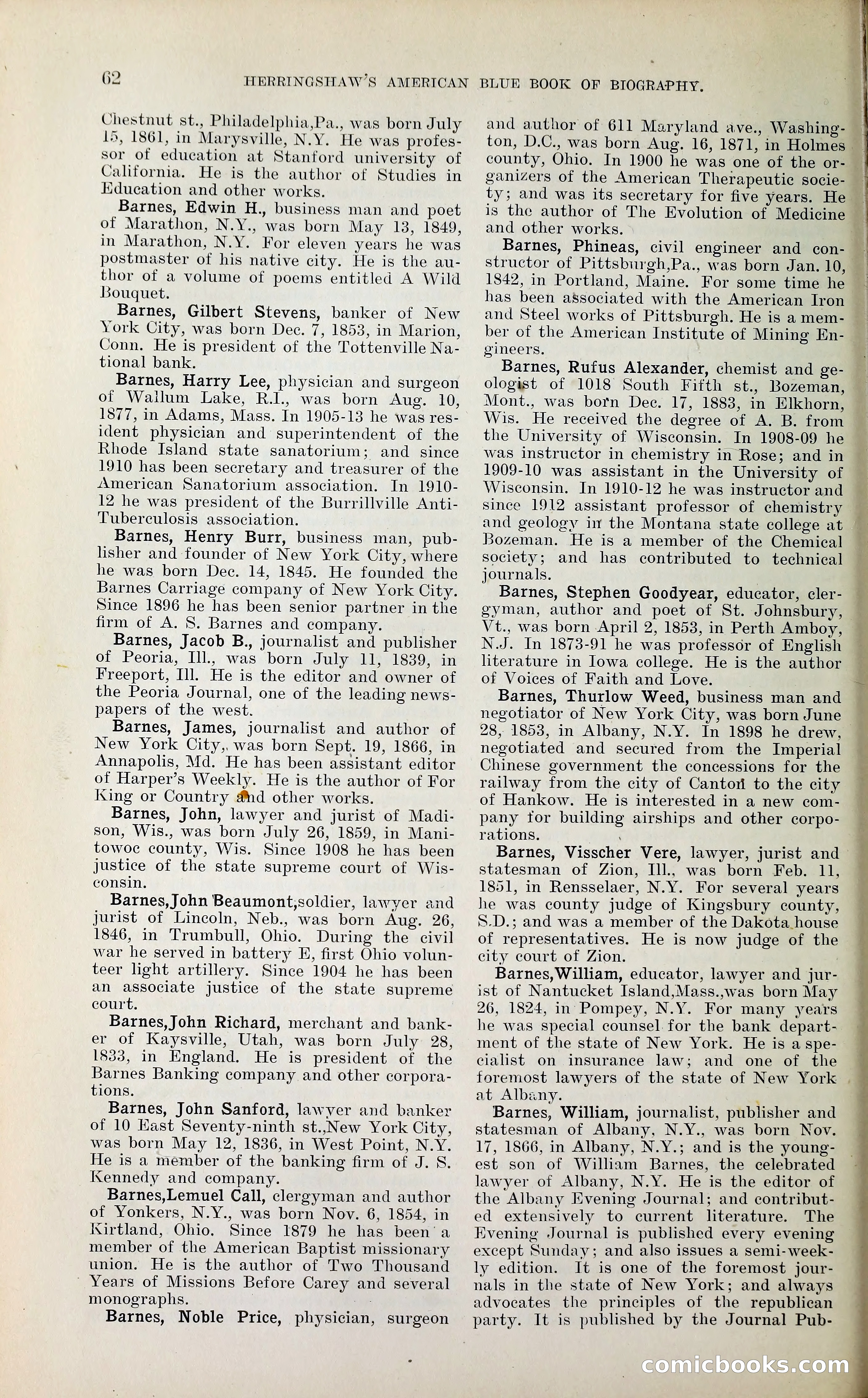 Herringshaw's American Blue Book of Biography — page 75 of 394