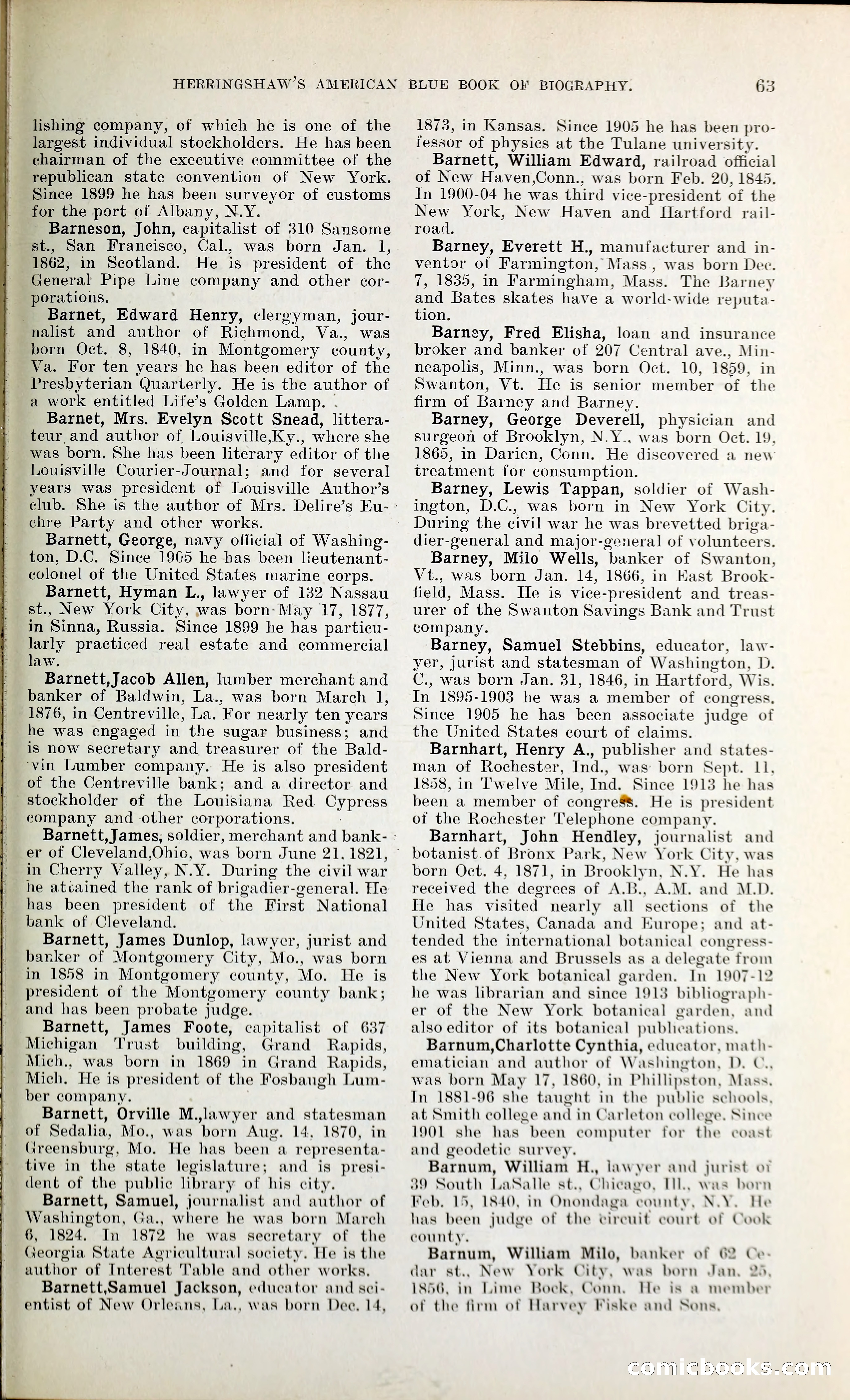Herringshaw's American Blue Book of Biography — page 76 of 394