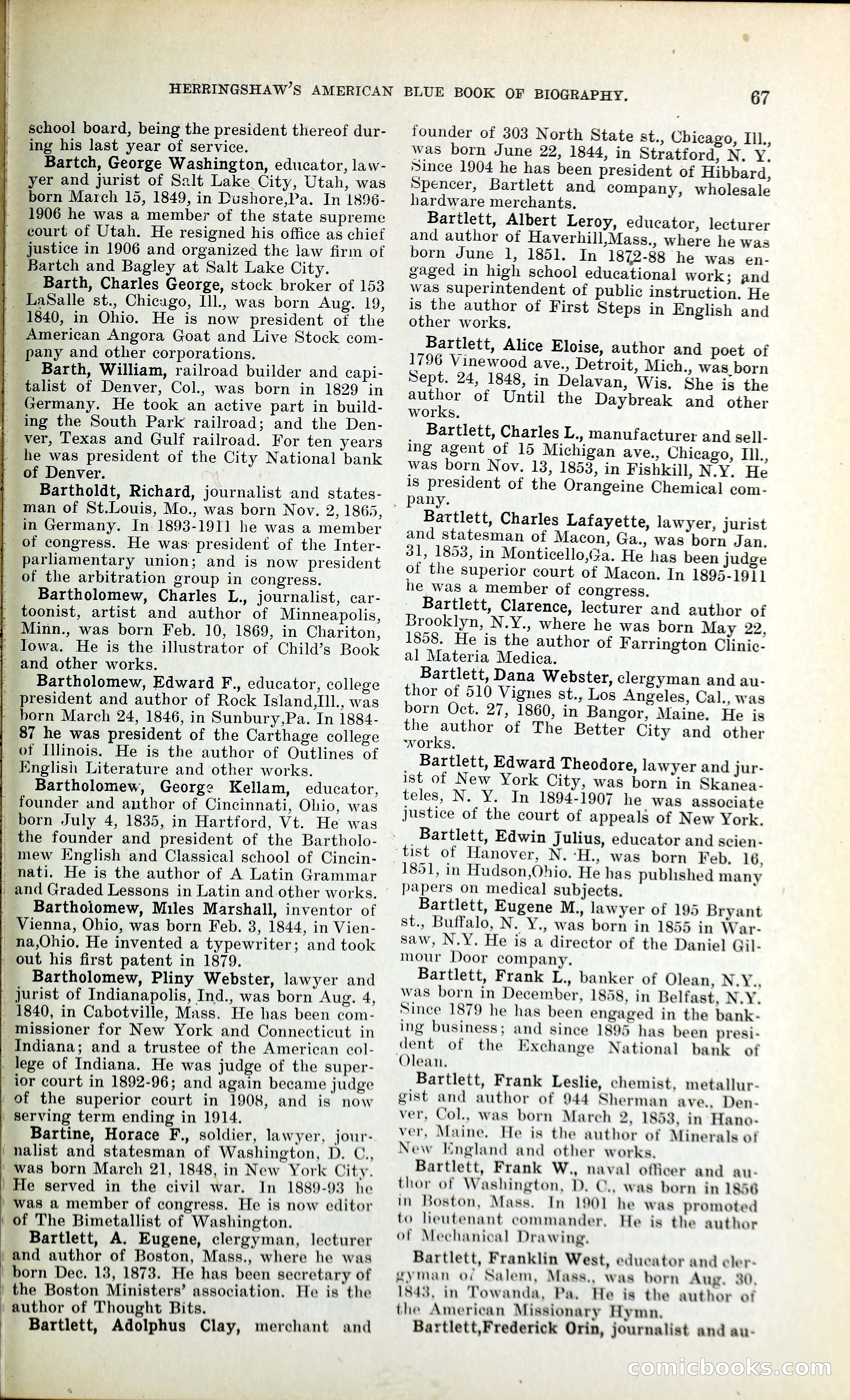 Herringshaw's American Blue Book of Biography — page 80 of 394