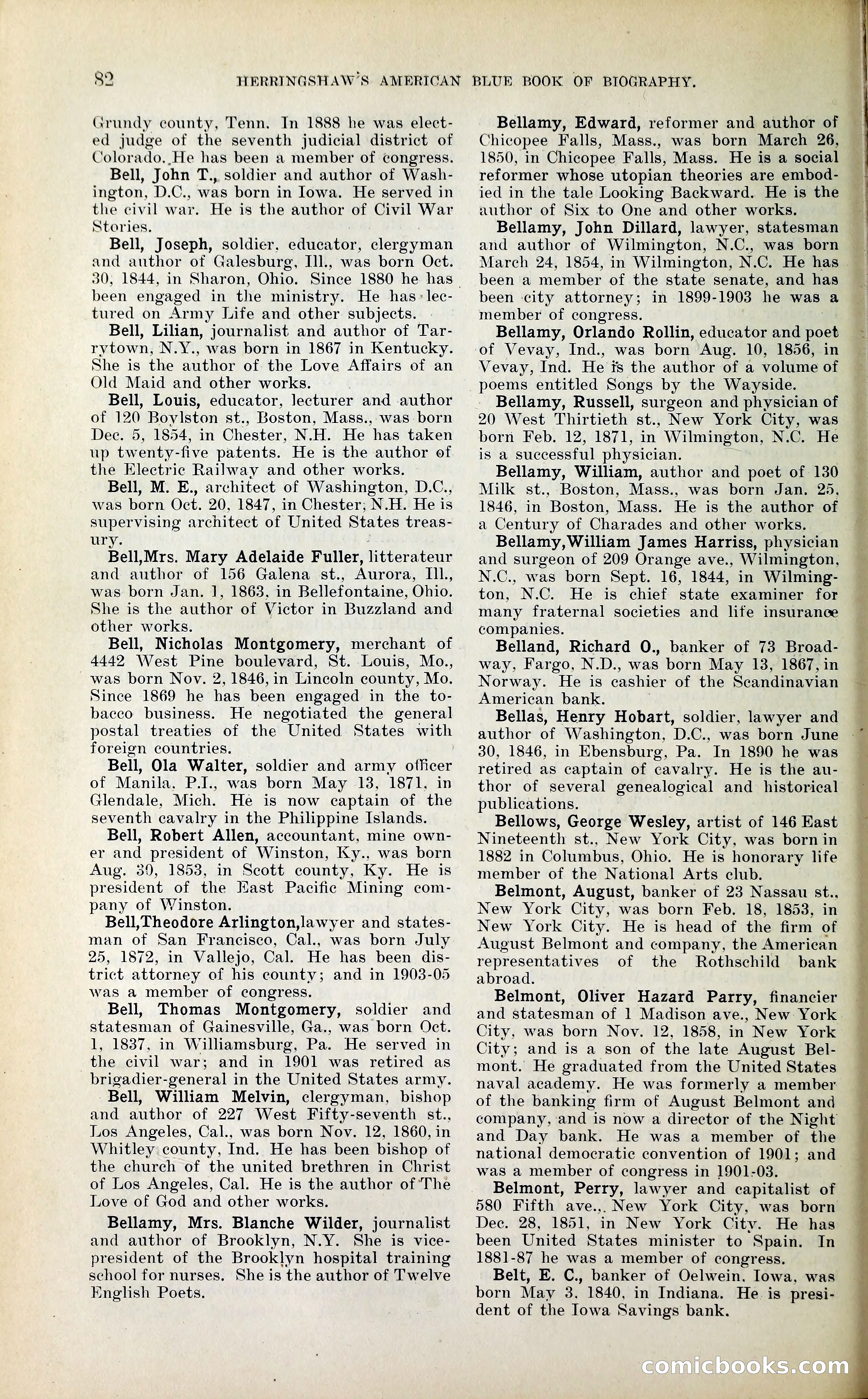 Herringshaw's American Blue Book of Biography — page 95 of 394