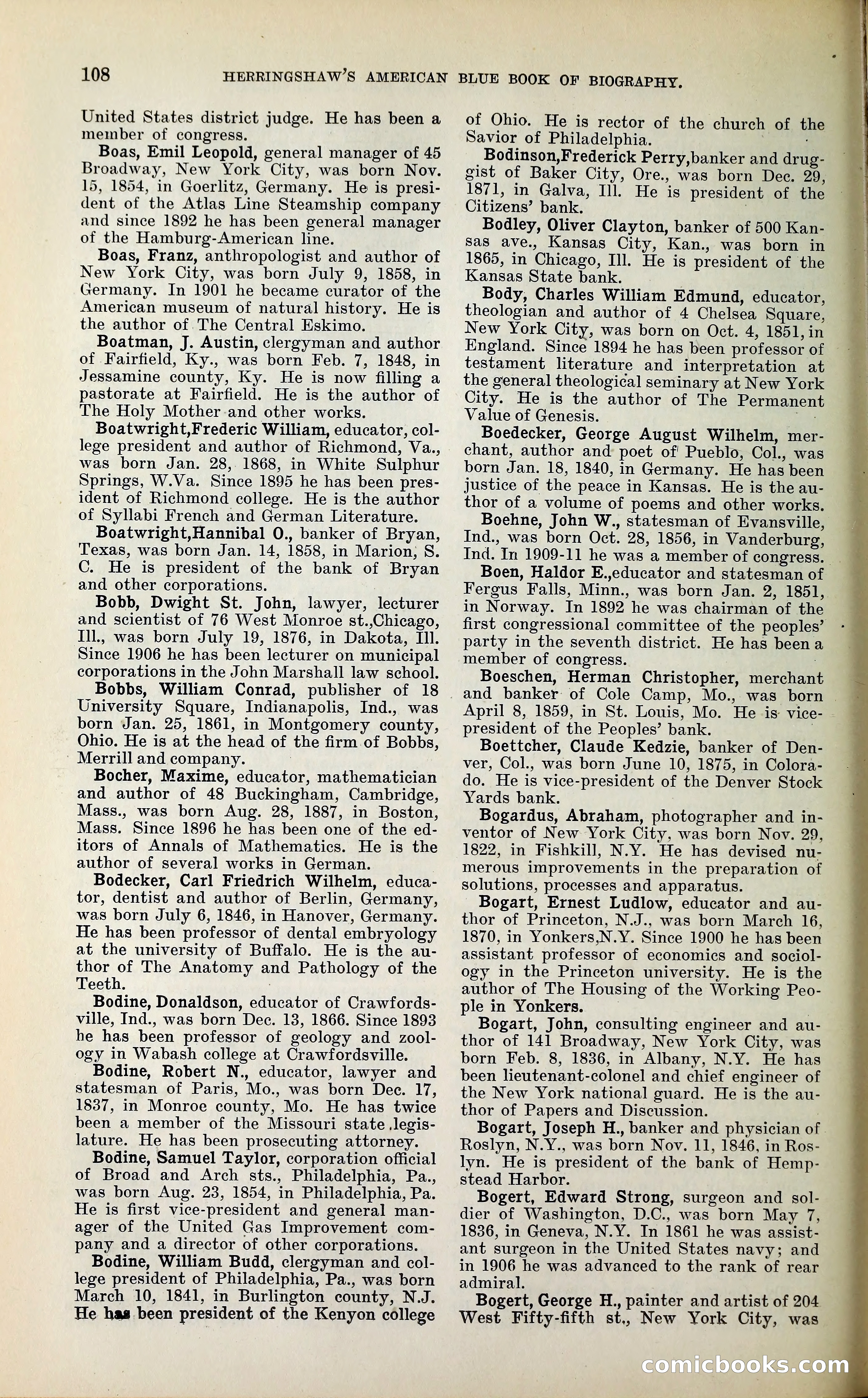 Herringshaw's American Blue Book of Biography — page 121 of 394