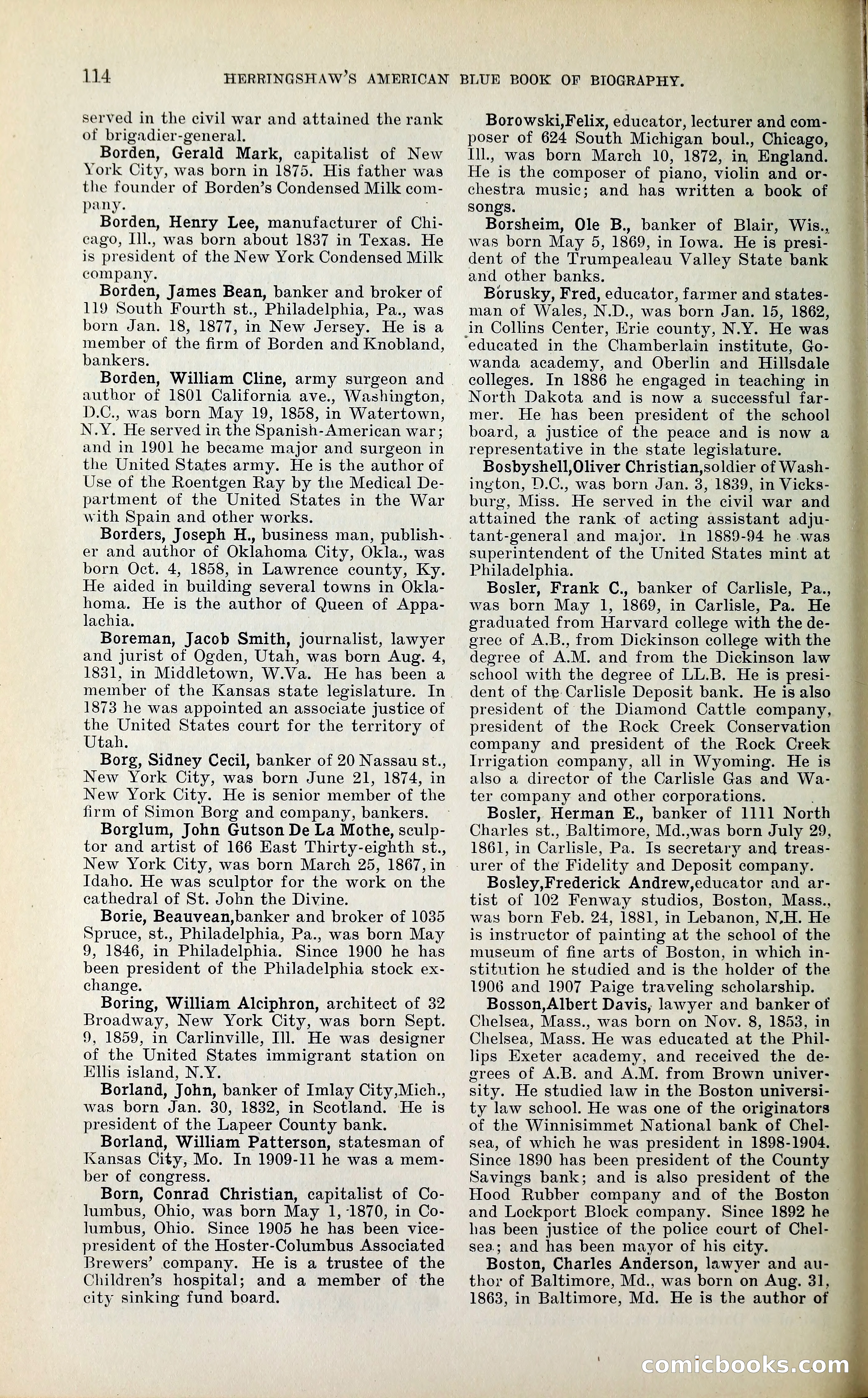 Herringshaw's American Blue Book of Biography — page 127 of 394