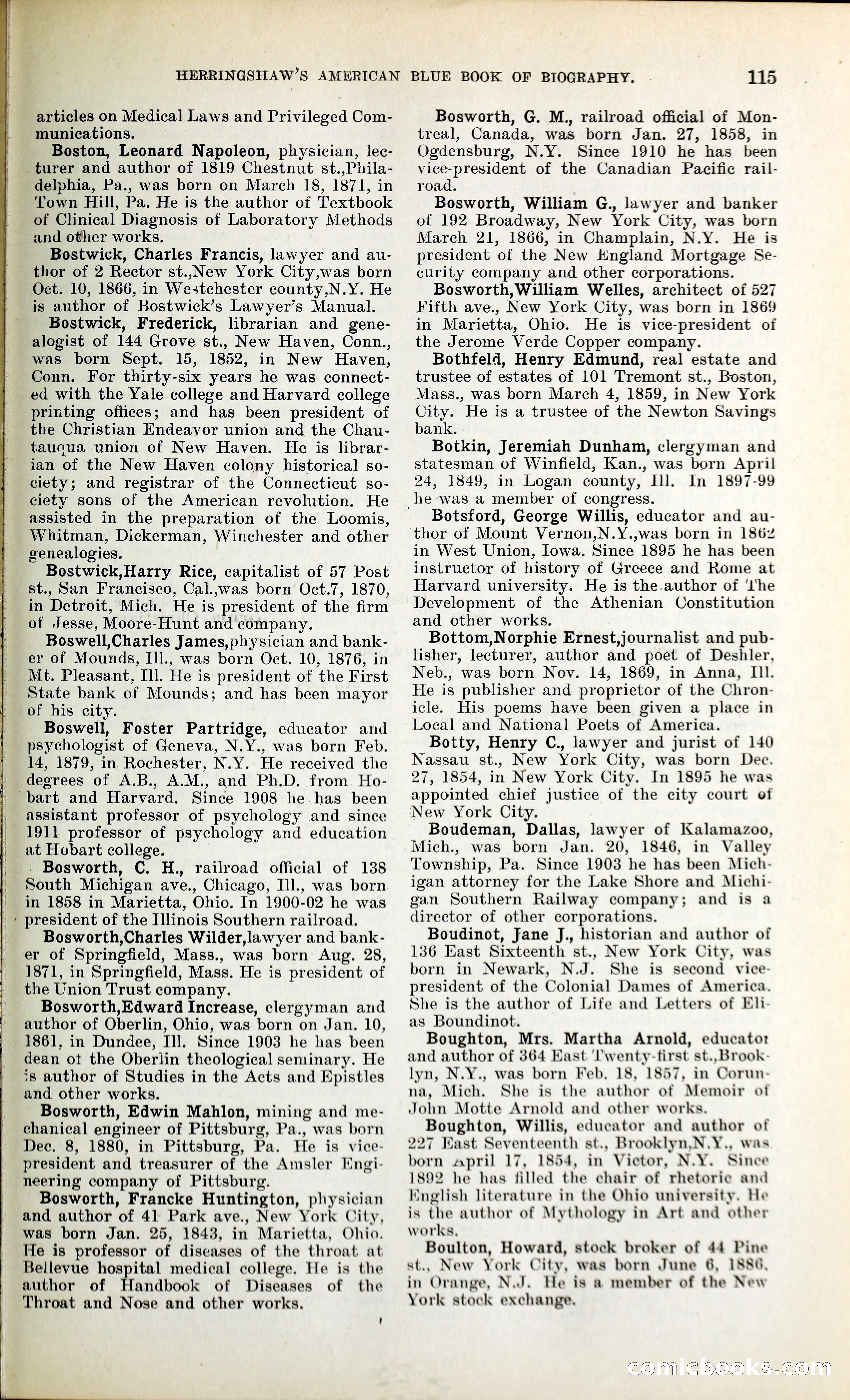Herringshaw's American Blue Book of Biography — page 128 of 394