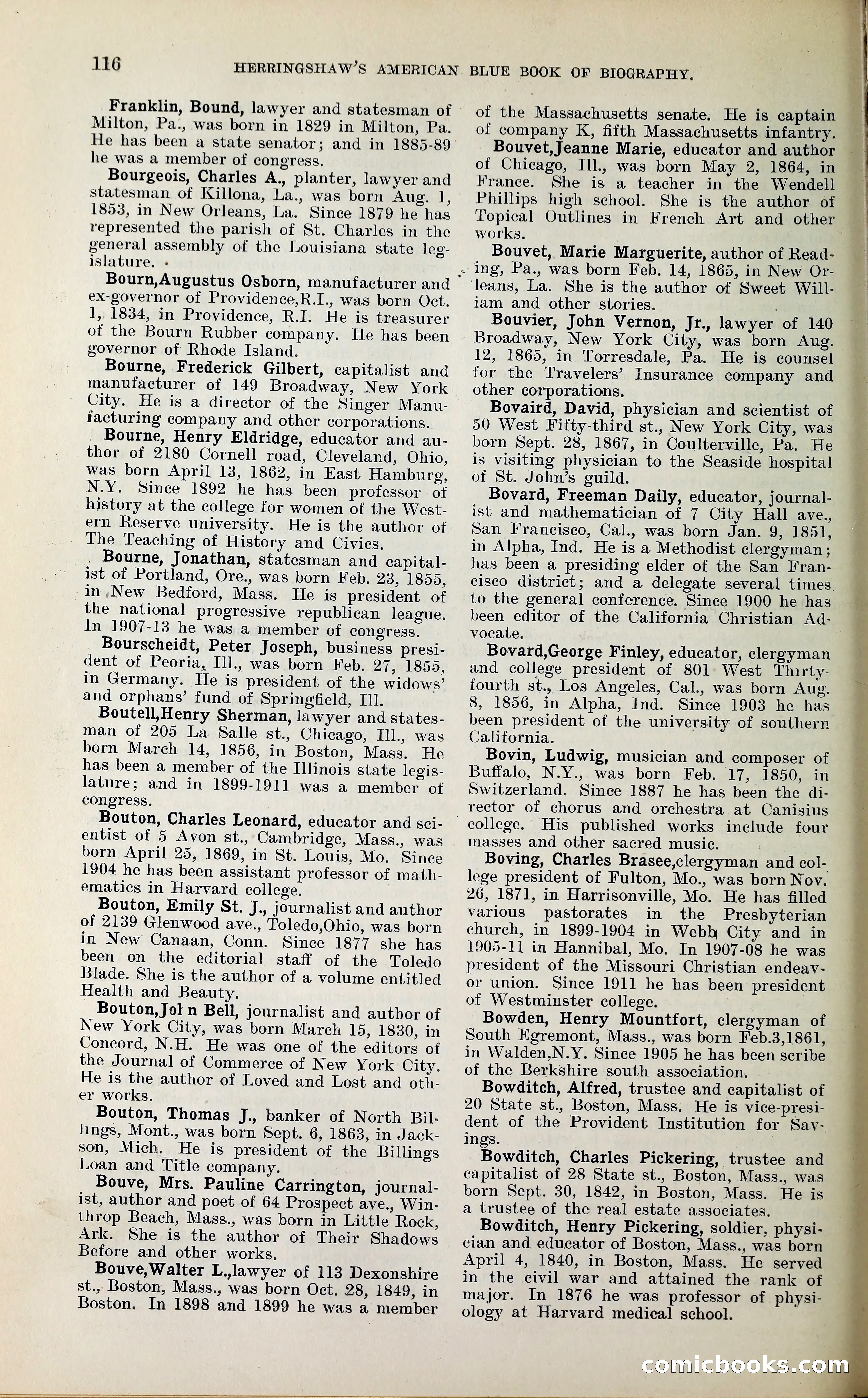 Herringshaw's American Blue Book of Biography — page 129 of 394